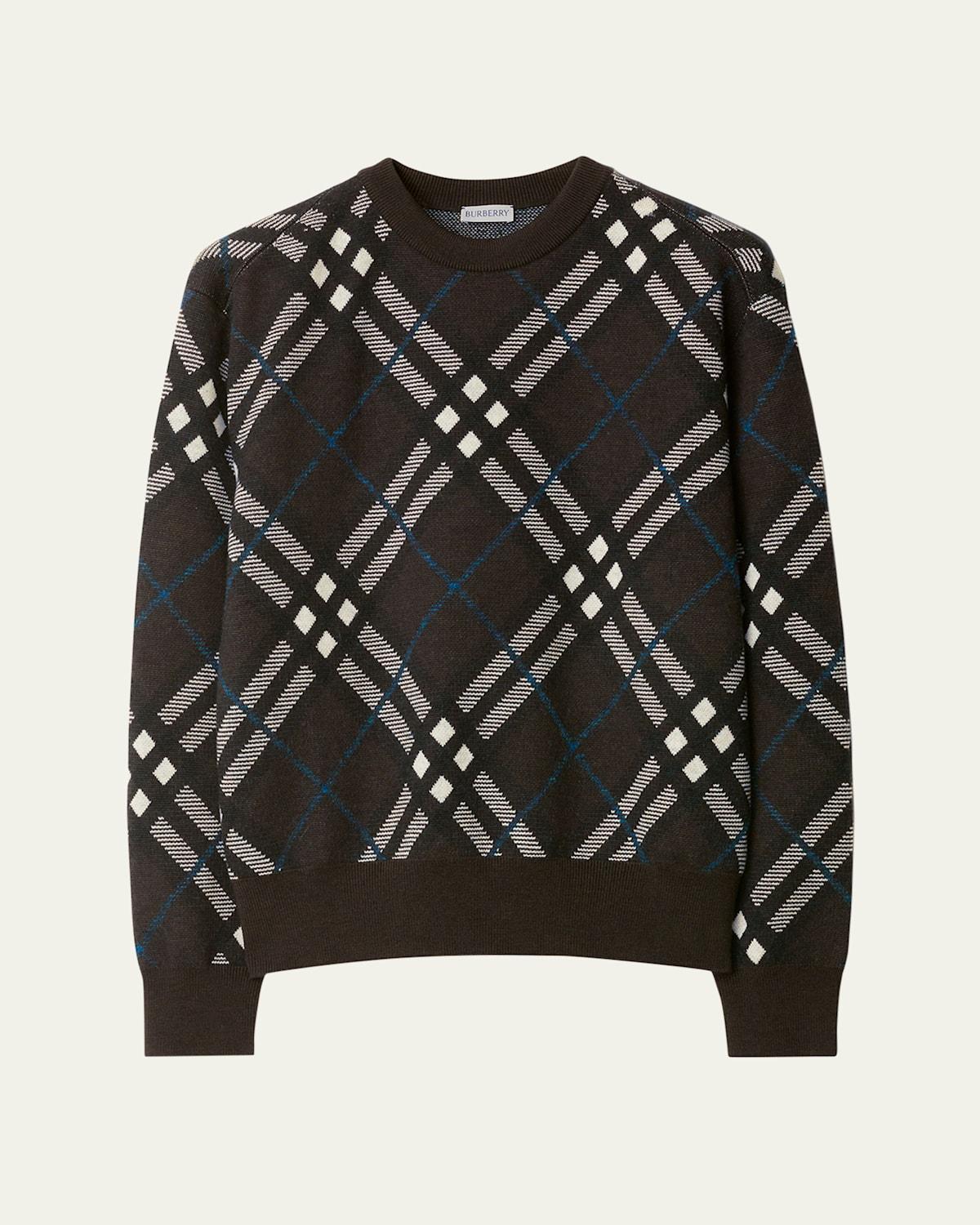 Burberry sweater black deals