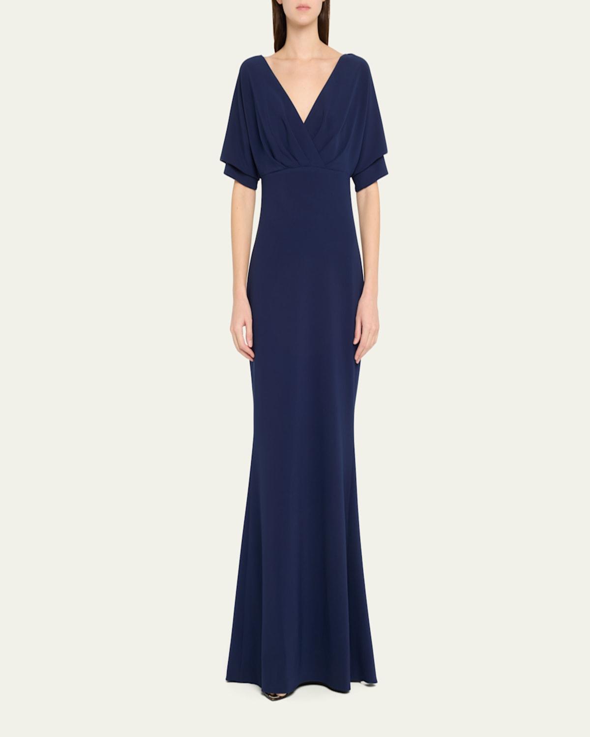 Badgley mischka dolman dress online