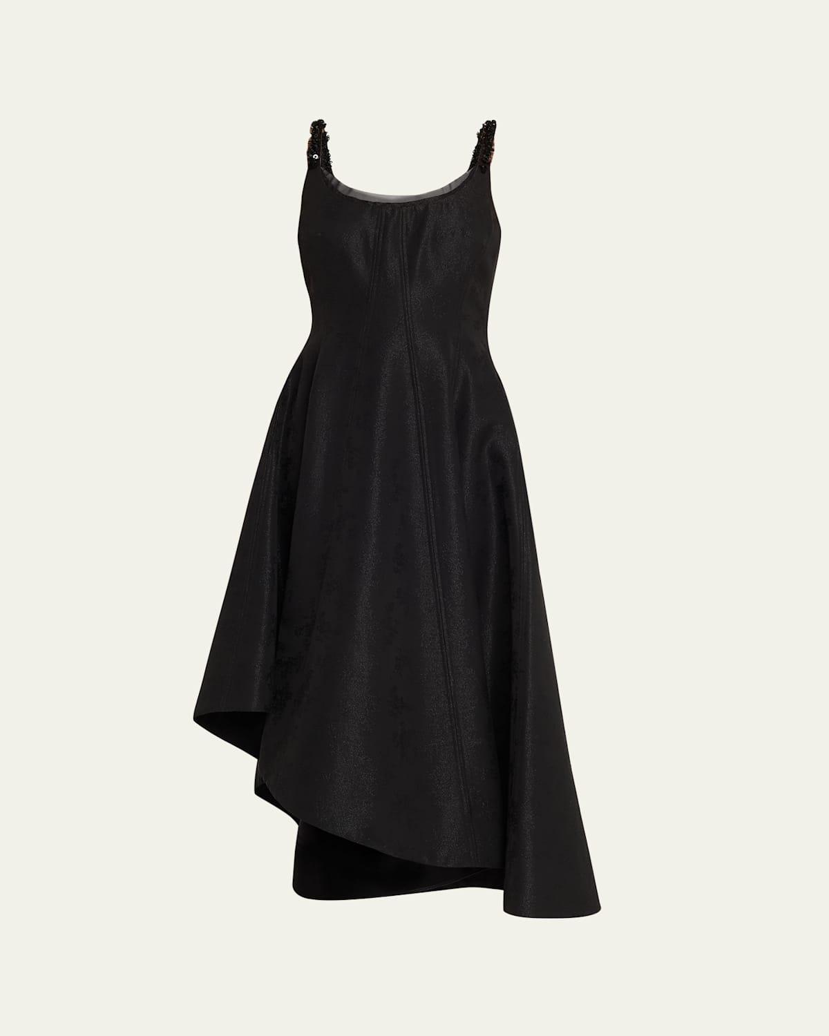 jason wu one shoulder dress Jason Wu | One-shoulder cutout velvet midi dress