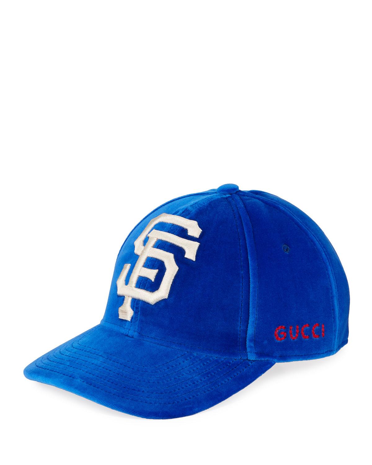 gucci blue hat