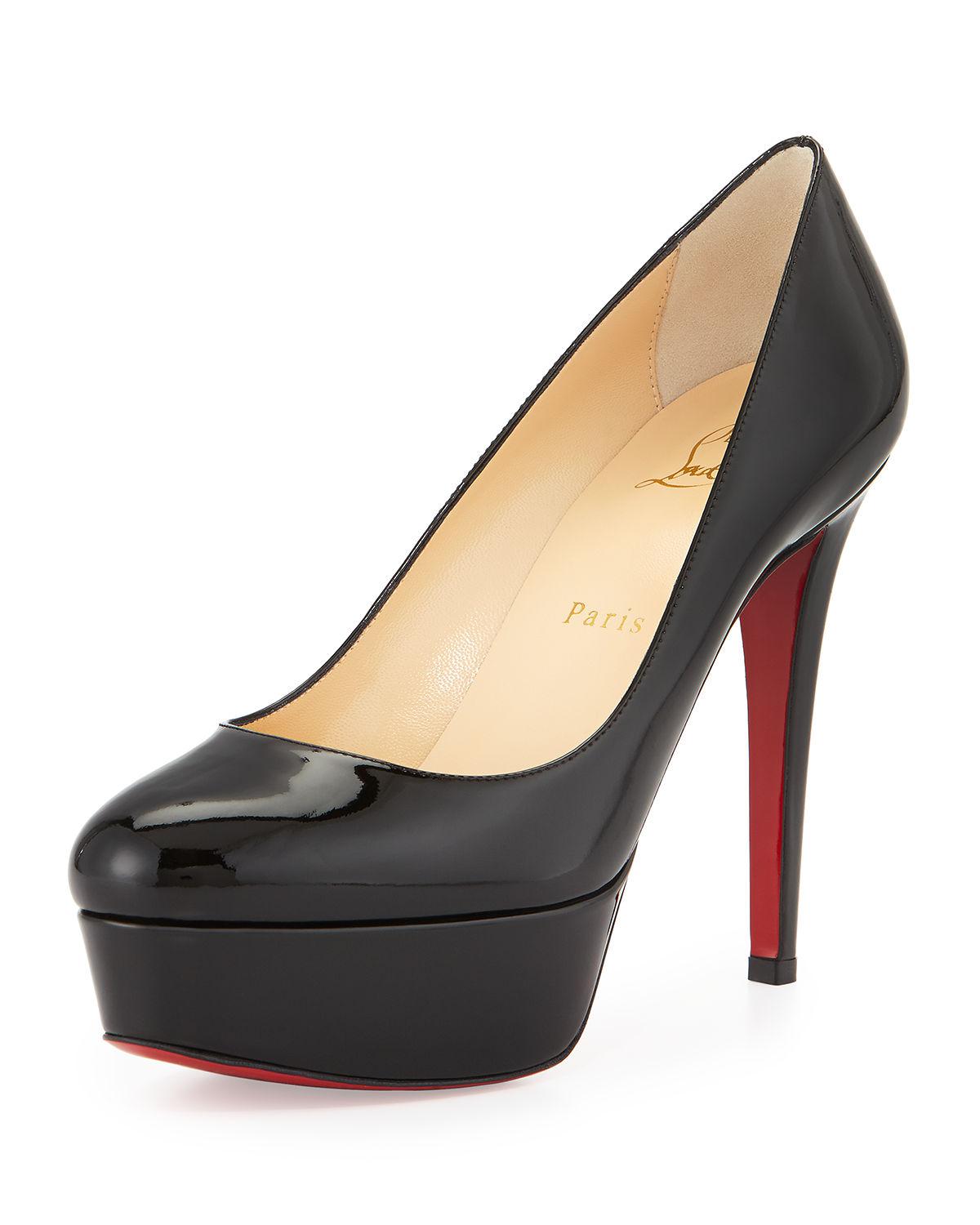 louboutin almond toe pump