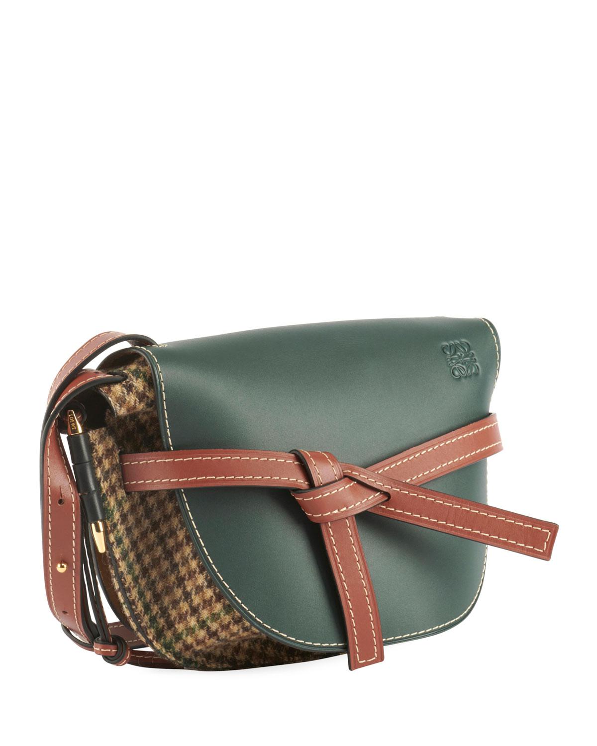 loewe gate tweed small bag