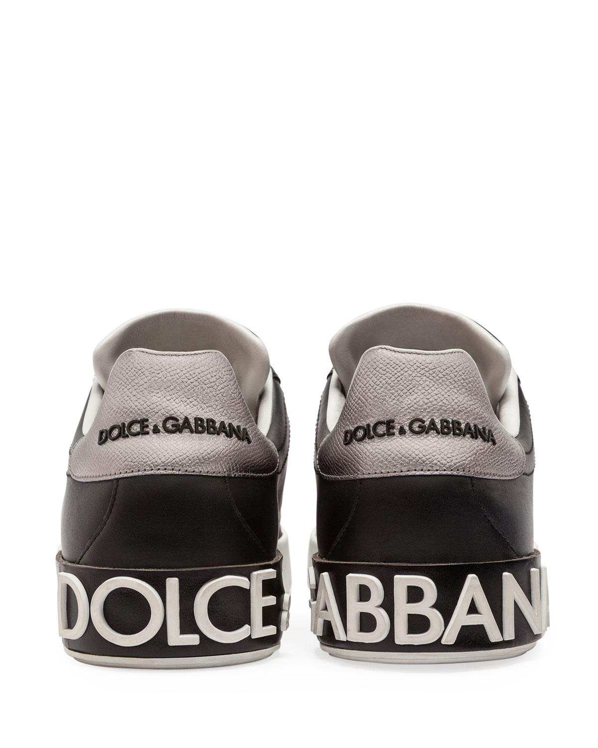 dolce and gabbana men's portofino sneakers