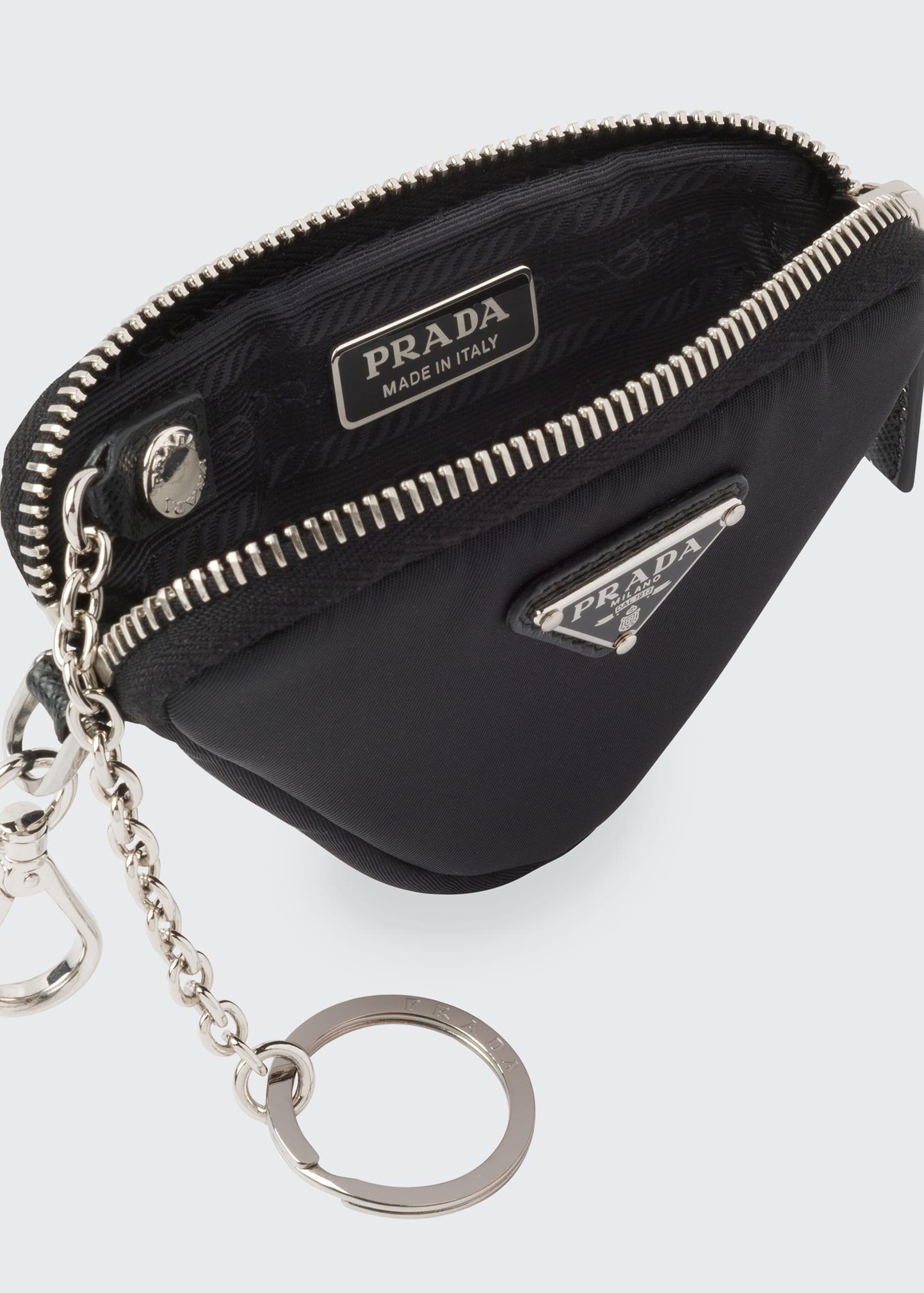 Prada Re-Nylon And Leather Travel Pouch - Farfetch