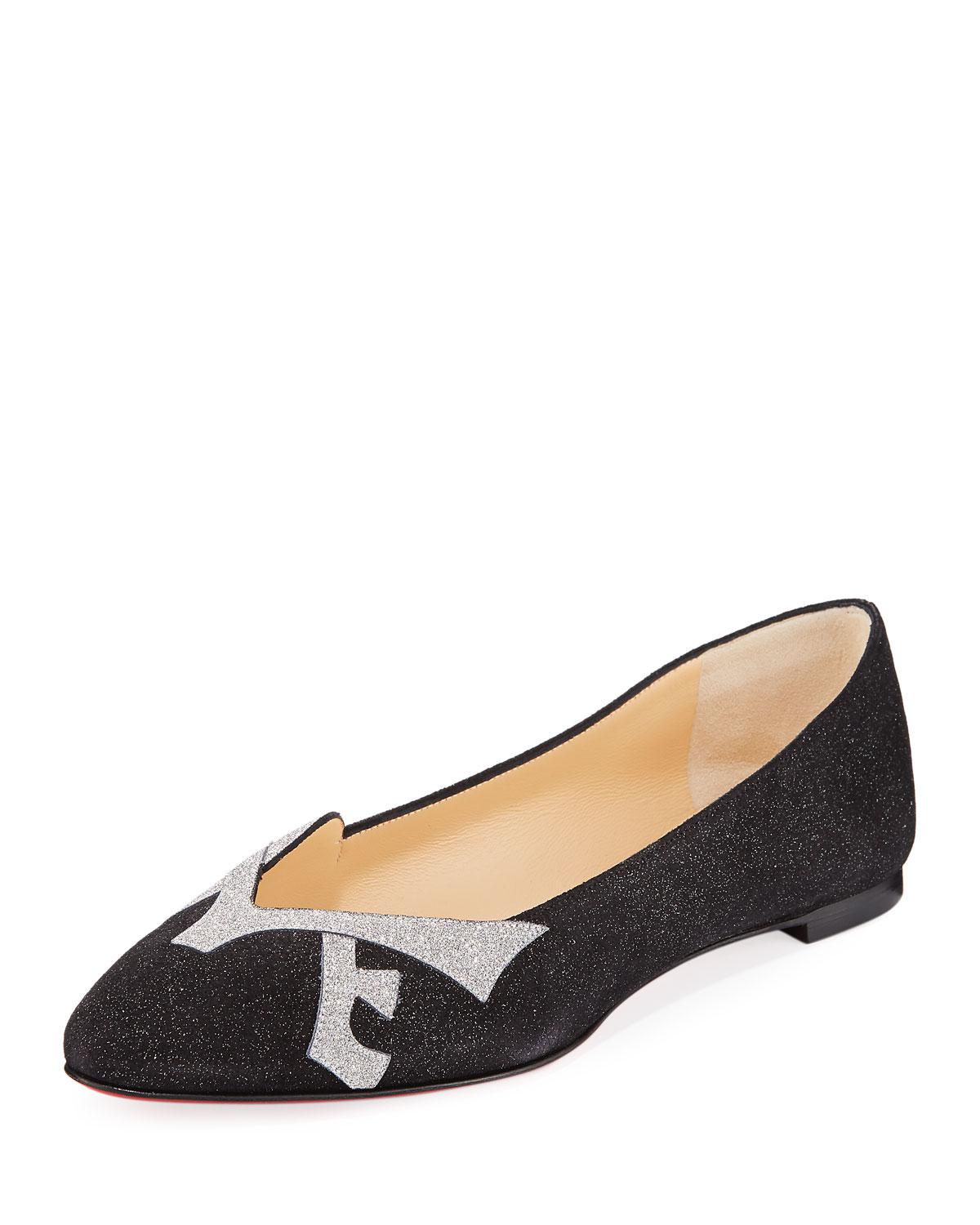 louboutin ballerina flats