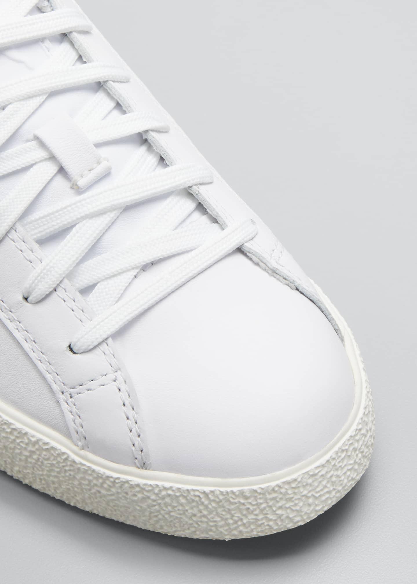 puma white leather sneakers
