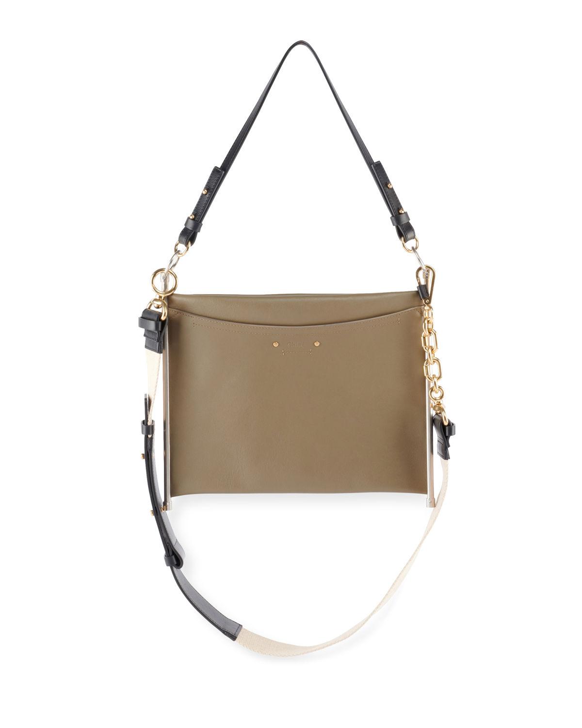 chloe roy leather shoulder bag