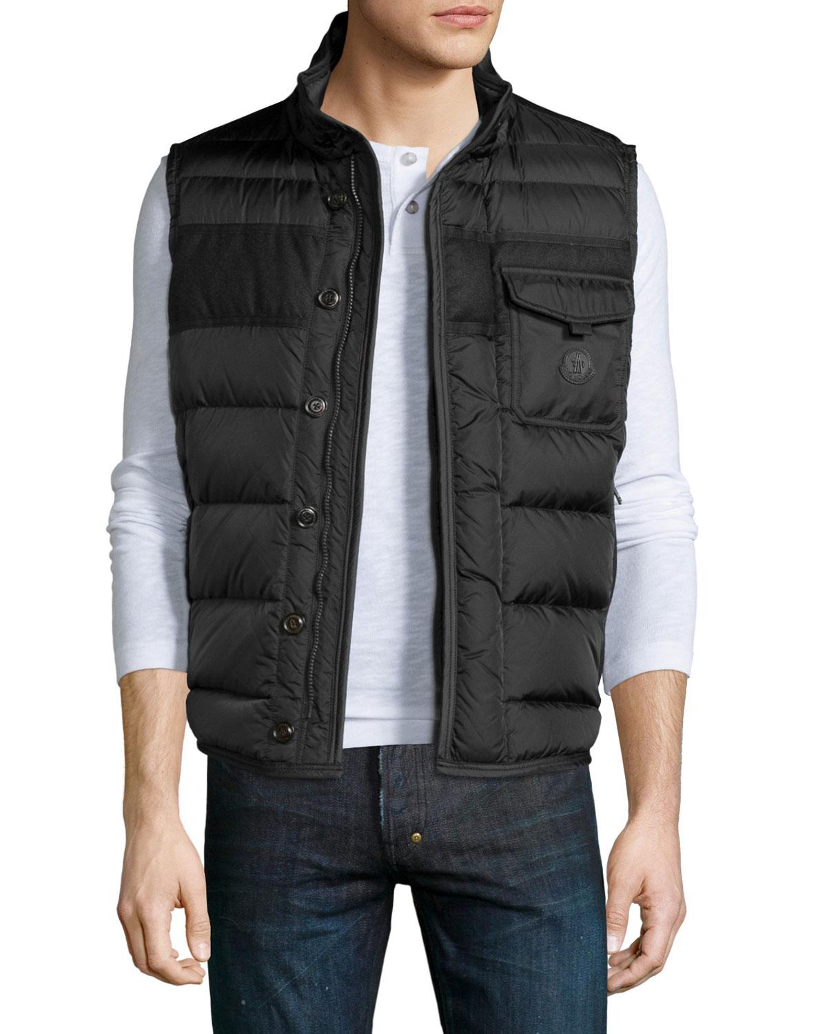 Athos Quilted Down Vest 