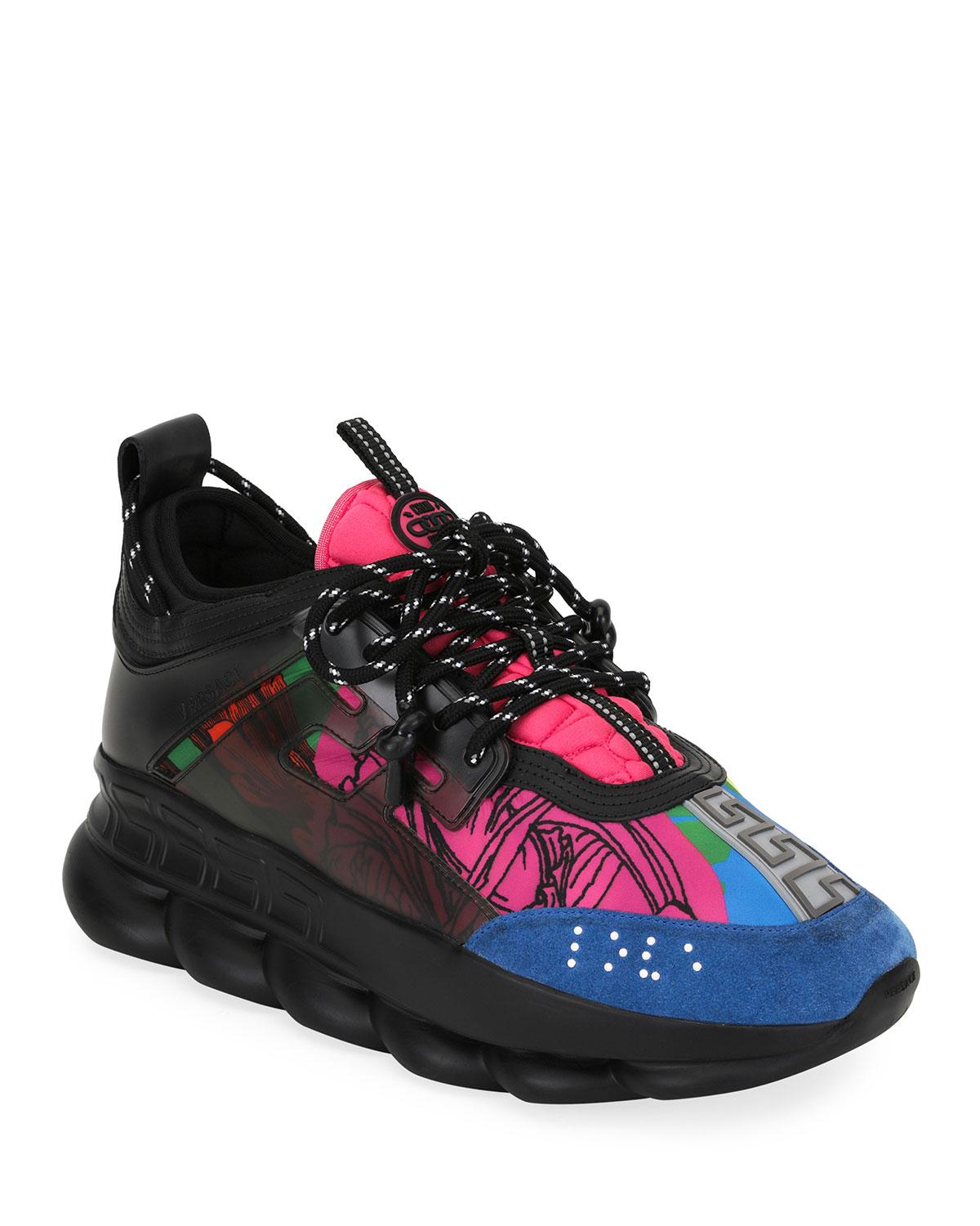 Trainers Versace - Multi-coloured Chain Reaction sneakers -  DSR705GD3TSMDMCVL
