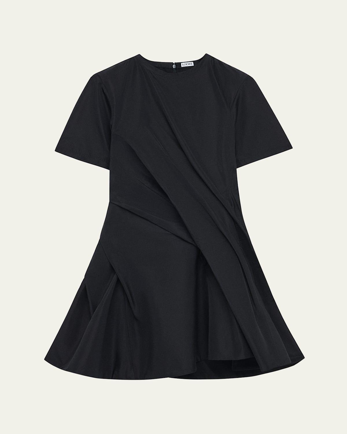 ワンピース Loewe Black Satin Mini Dress Loewe Black Satin Mini Dress | ModeSens