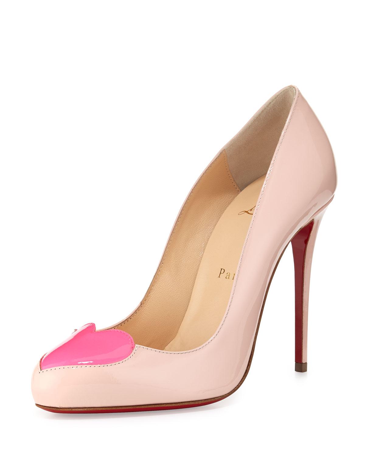 louboutin heart shoes