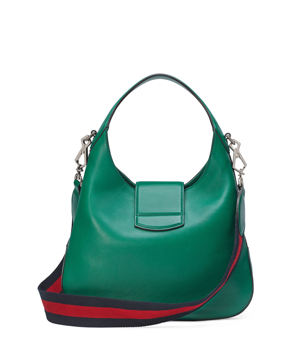 Gucci Dionysus Small Embroidered-Tiger Leather Hobo Bag in Green - Lyst