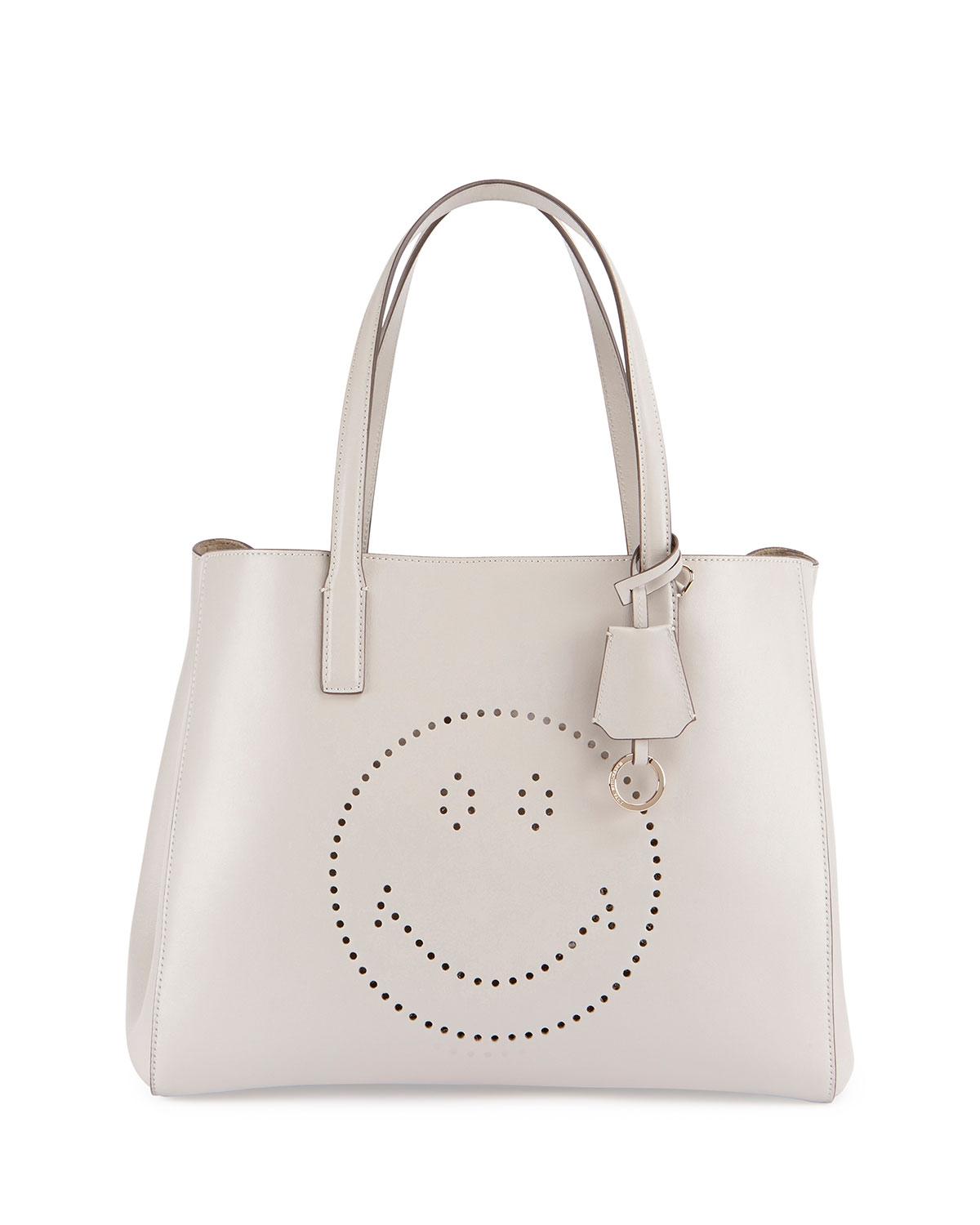 Anya hindmarch Ebury Shopper Smiley Tote Bag in Multicolor Lyst