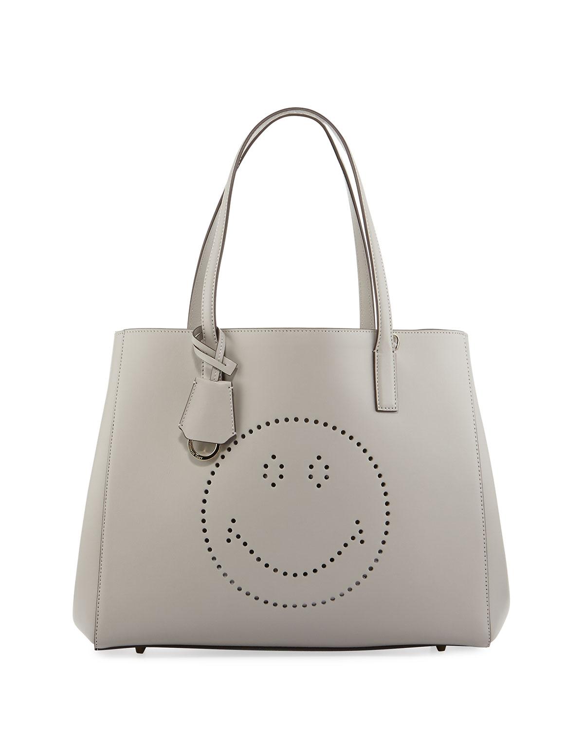 Lyst Anya Hindmarch Ebury Shopper Smiley Tote Bag