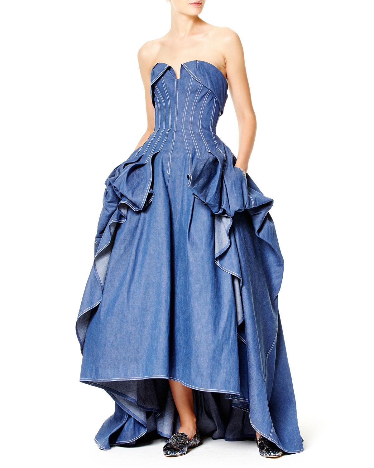 carolina herrera ball gowns