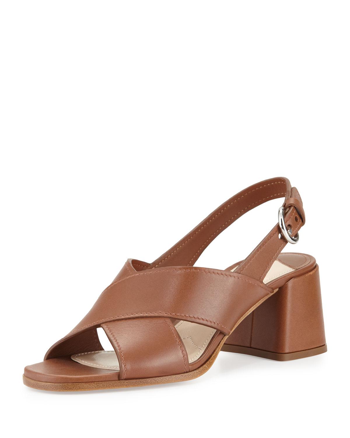 prada sandal prada leather crisscross 55mm sandal in black lyst prada sandal prada leather crisscross 55mm sandal in black lyst