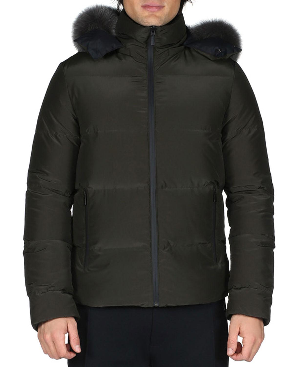 fendi monster down jacket