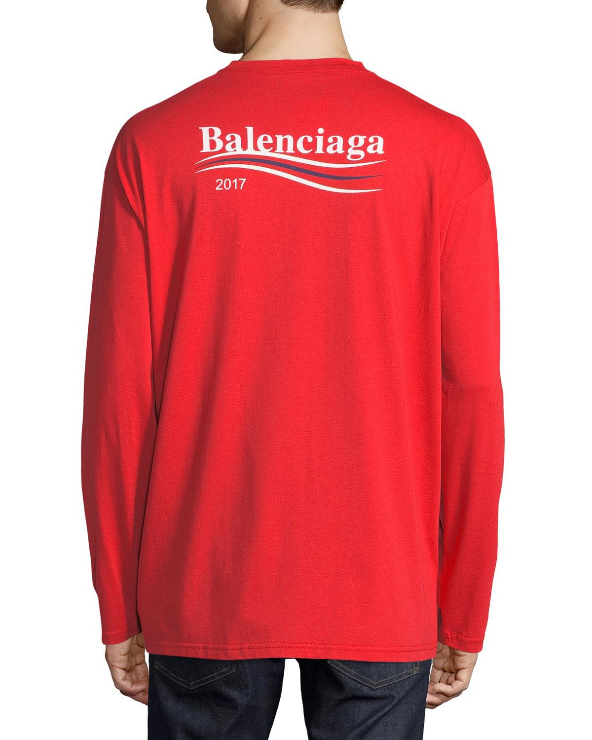 balenciaga long sleeve