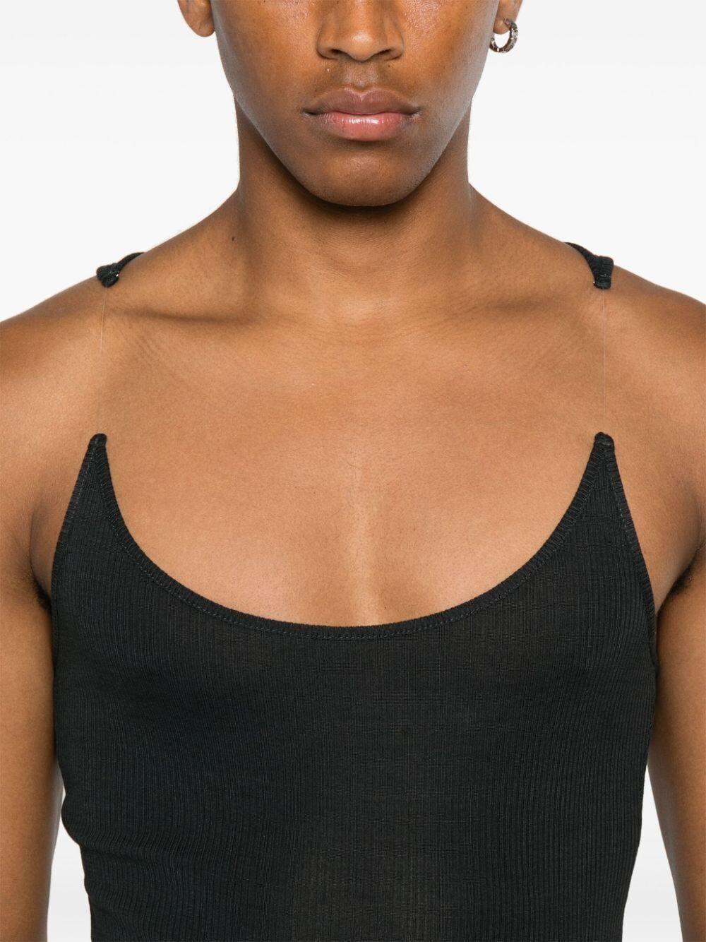 Y. Project Invisible Strap Tank Top in Black | Lyst