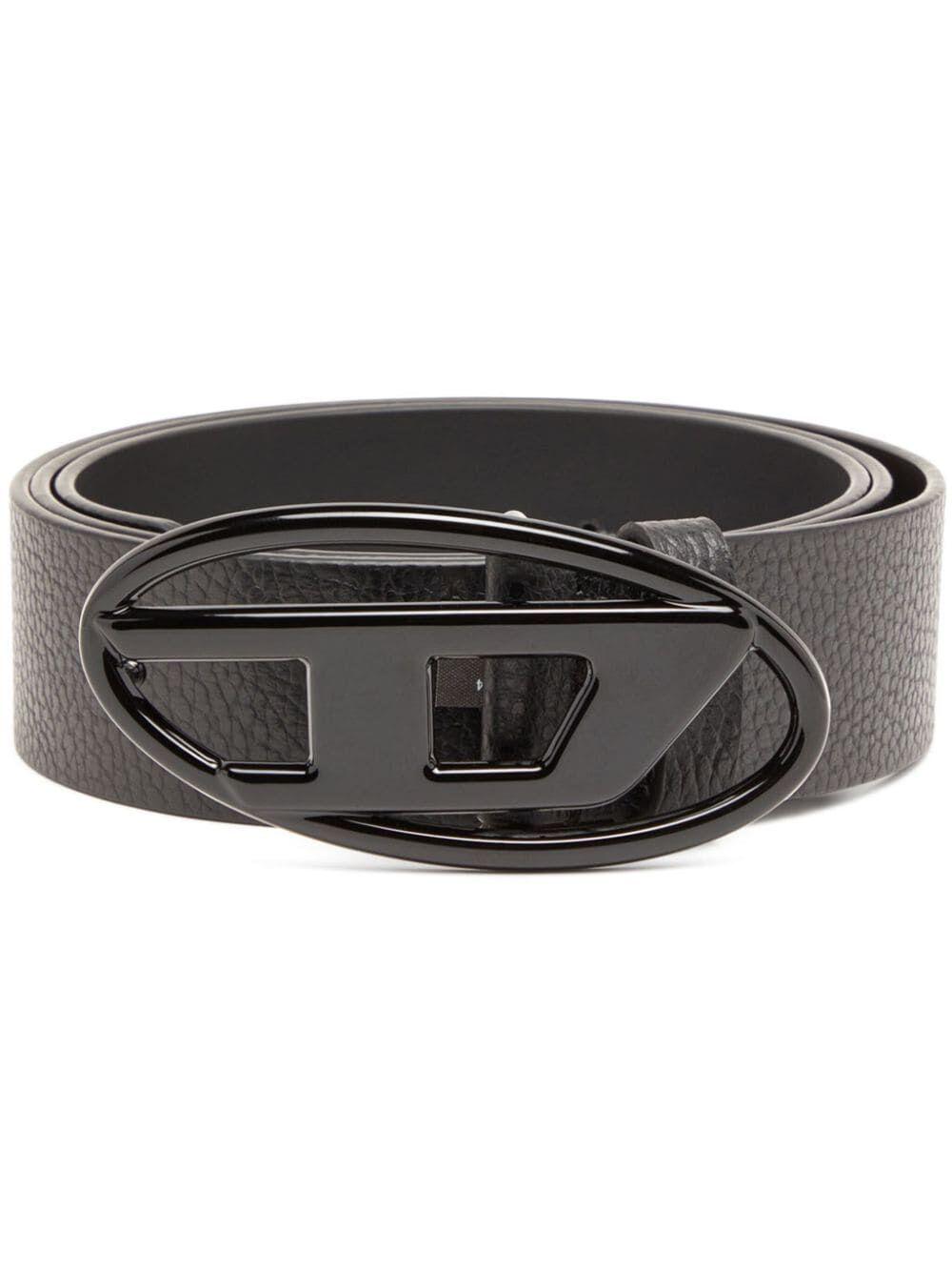 DIESEL Belt 'B-1Dr' in Black | Lyst