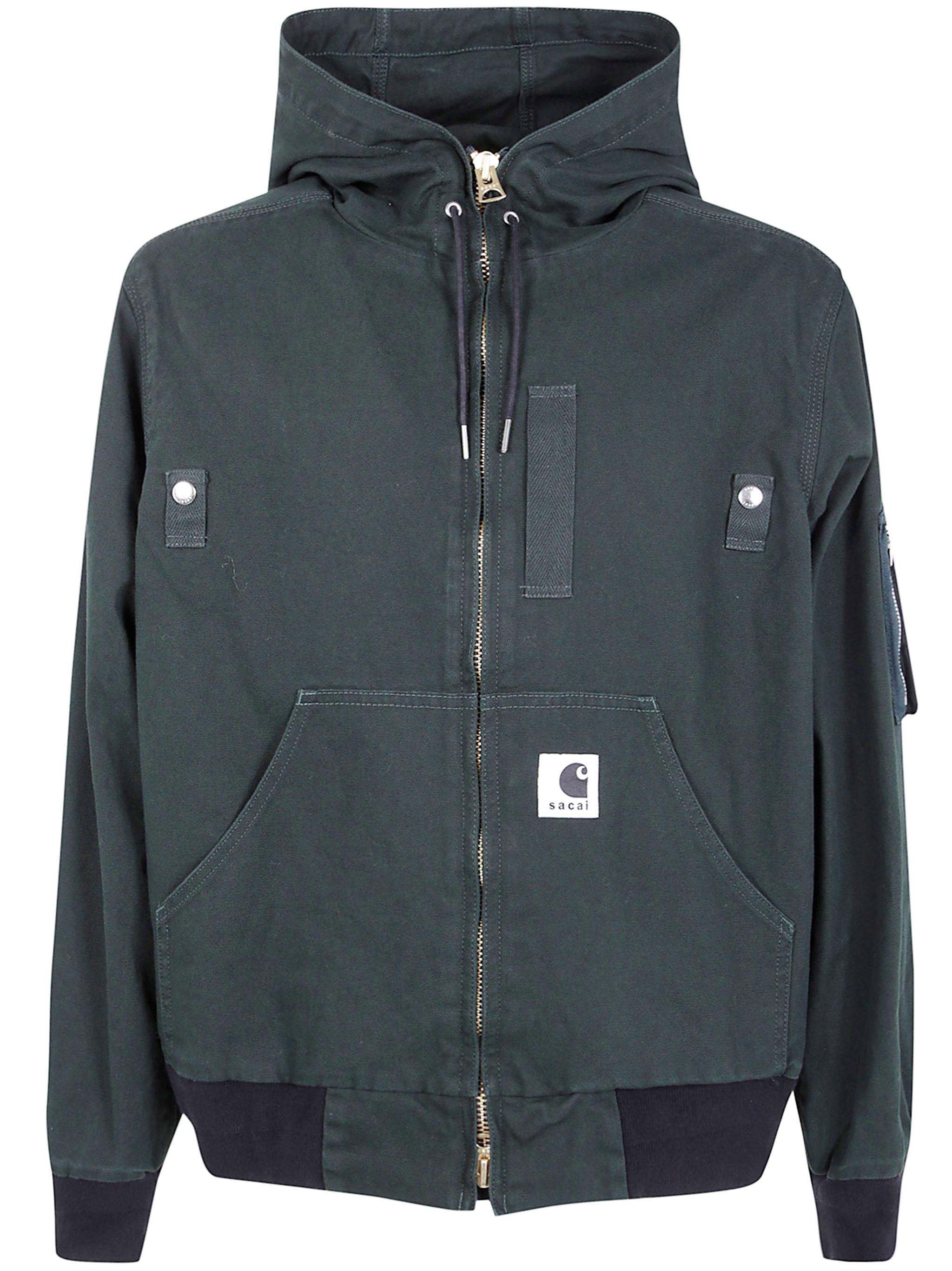 ジャケット・アウター SACAI x Carhartt WIP Washed Duck Hooded Carhartt WIP sacai x Carhartt WIP Washed Duck Hooded Blouson