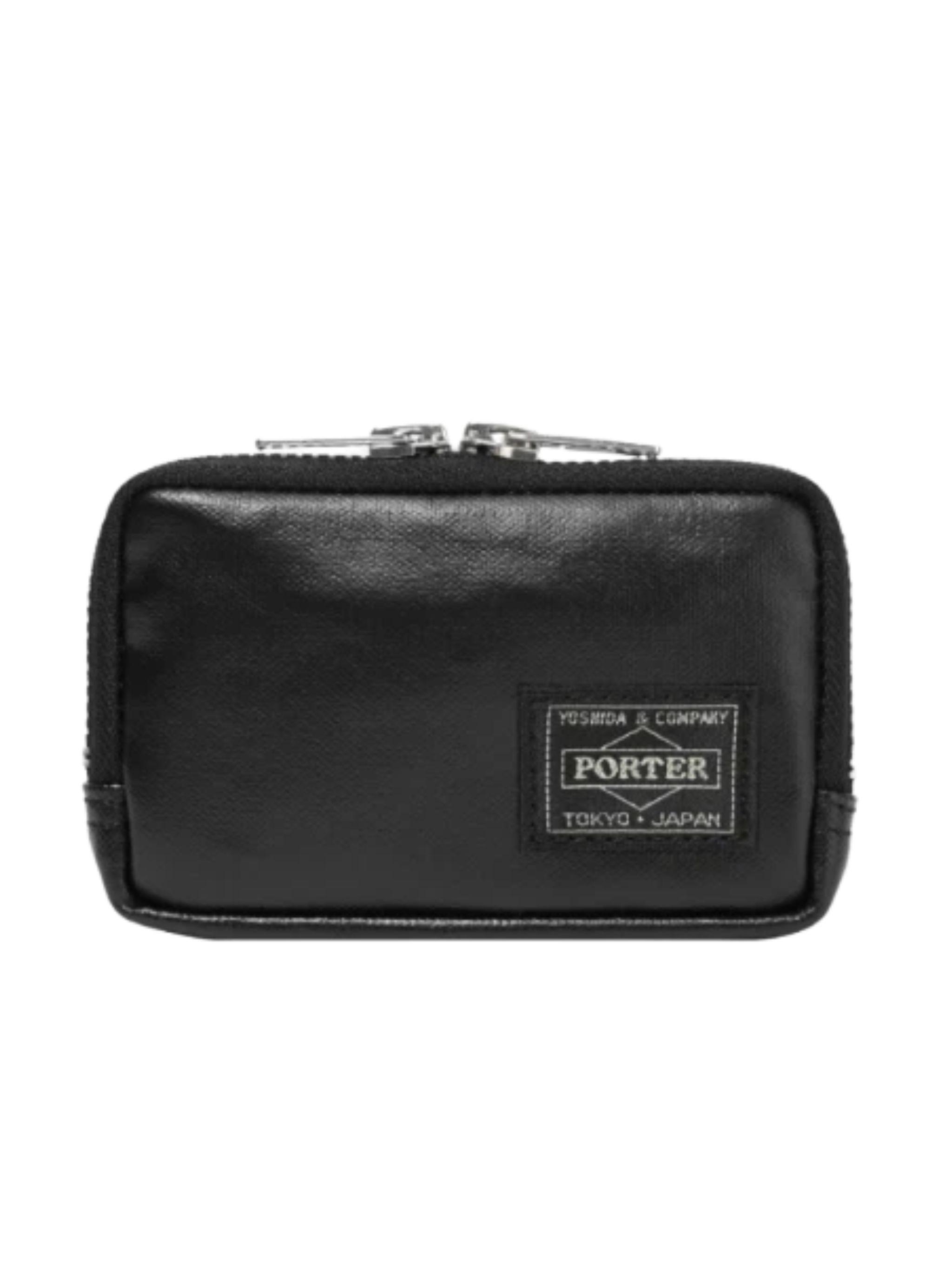 Yoshida Porter Free Style Multi Coin Case in Black | Lyst