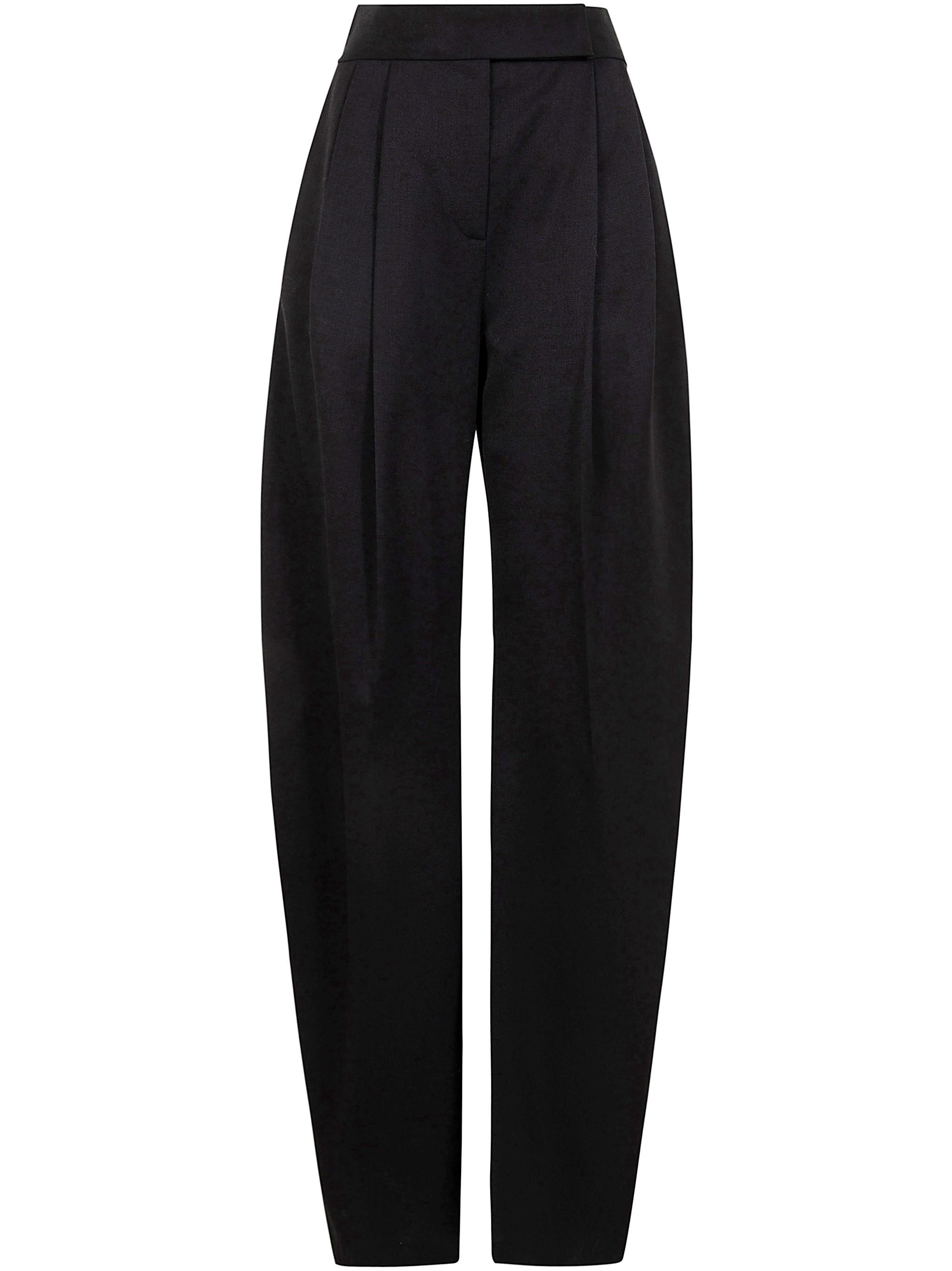 パンツ THE ATTICO GABARDINE LONG PANT (250WCP00102 WWW046AA 100) The Attico Gabardine Long Pants For in Black | Lyst