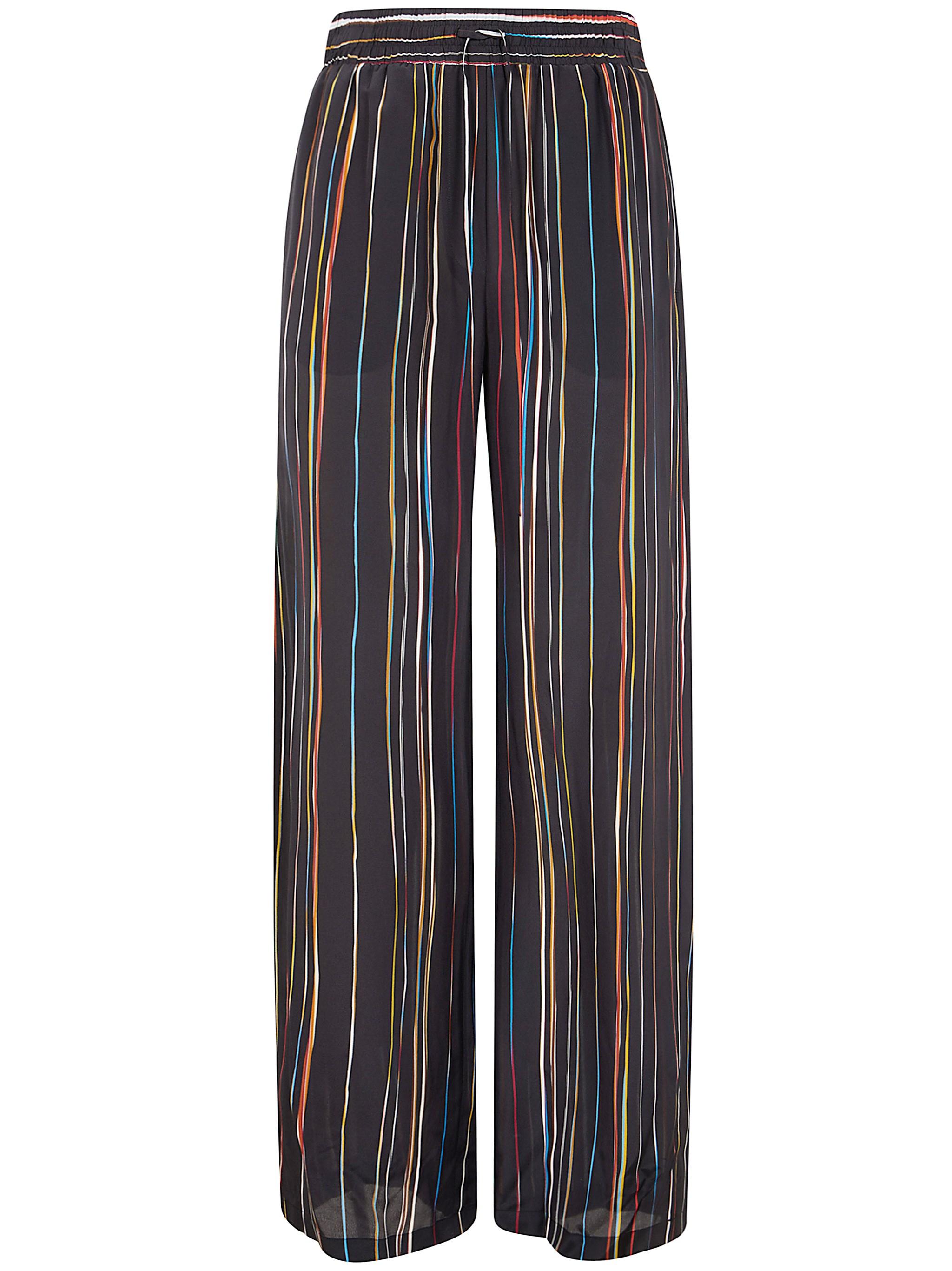 『Paul Smith』ポールスミス WOMENS TROUSERS Women's Black Drawstring Wide Leg Pants