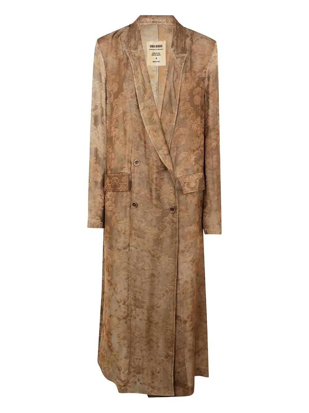 Uma Wang Black Mustard Wool Callie Coat – CLEMENTINE'S