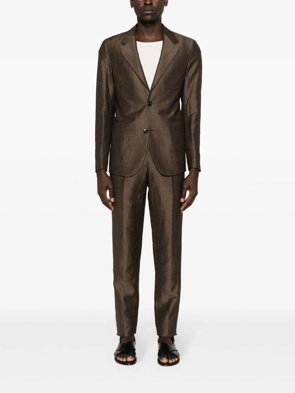 EMPORIO ARMANI - Wool Blend Single-breasted Suit