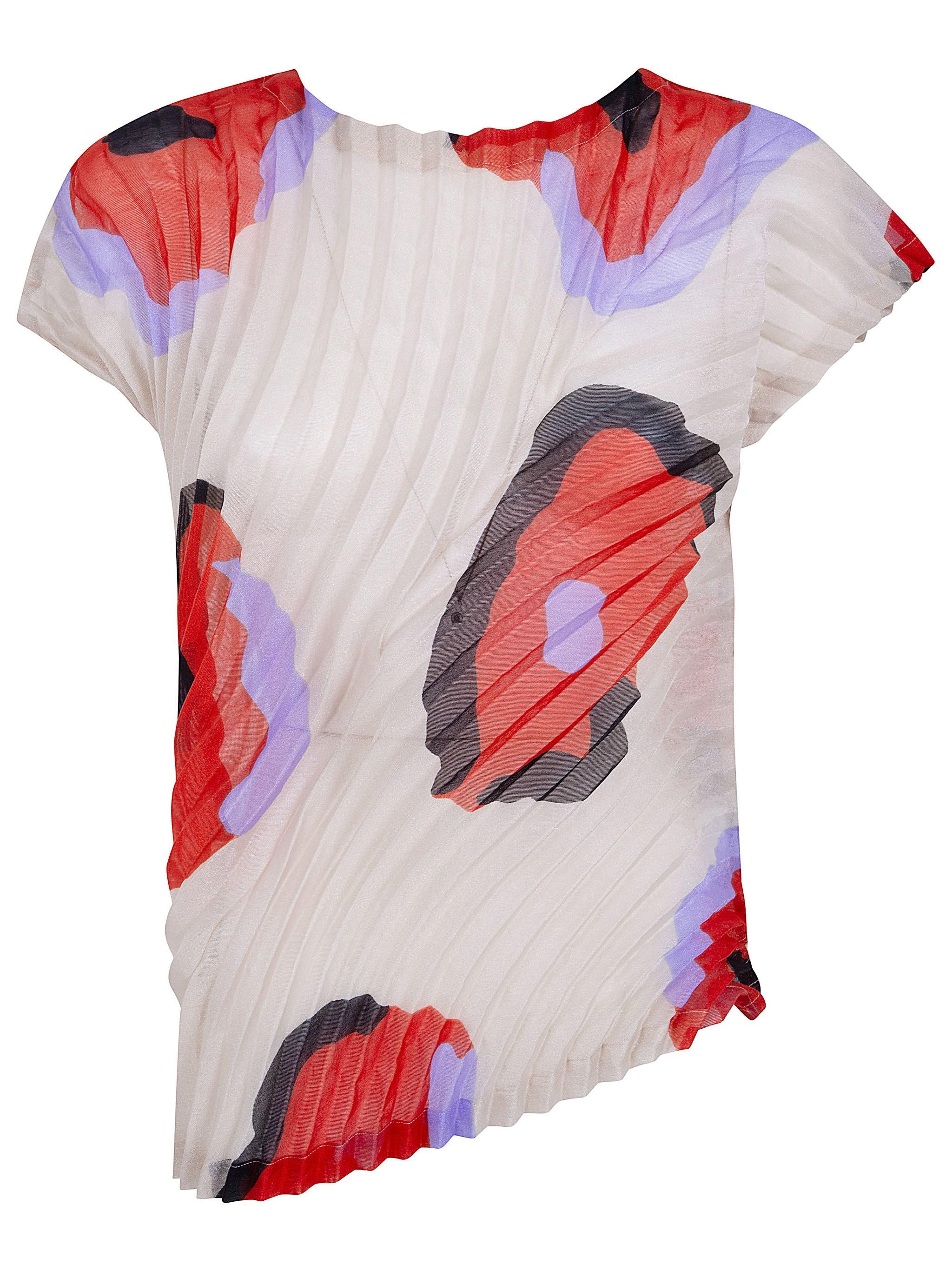 ISSEY MIYAKEチューリップ刺繍トップス Issey Miyake Tulip Sleeve Tops for Women | Lyst