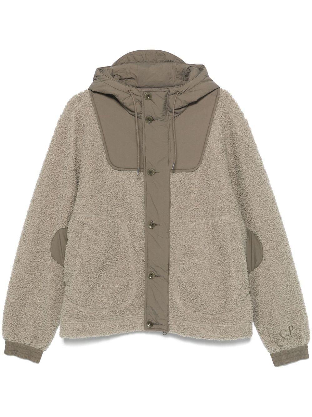 Cp company shearling jacket discount