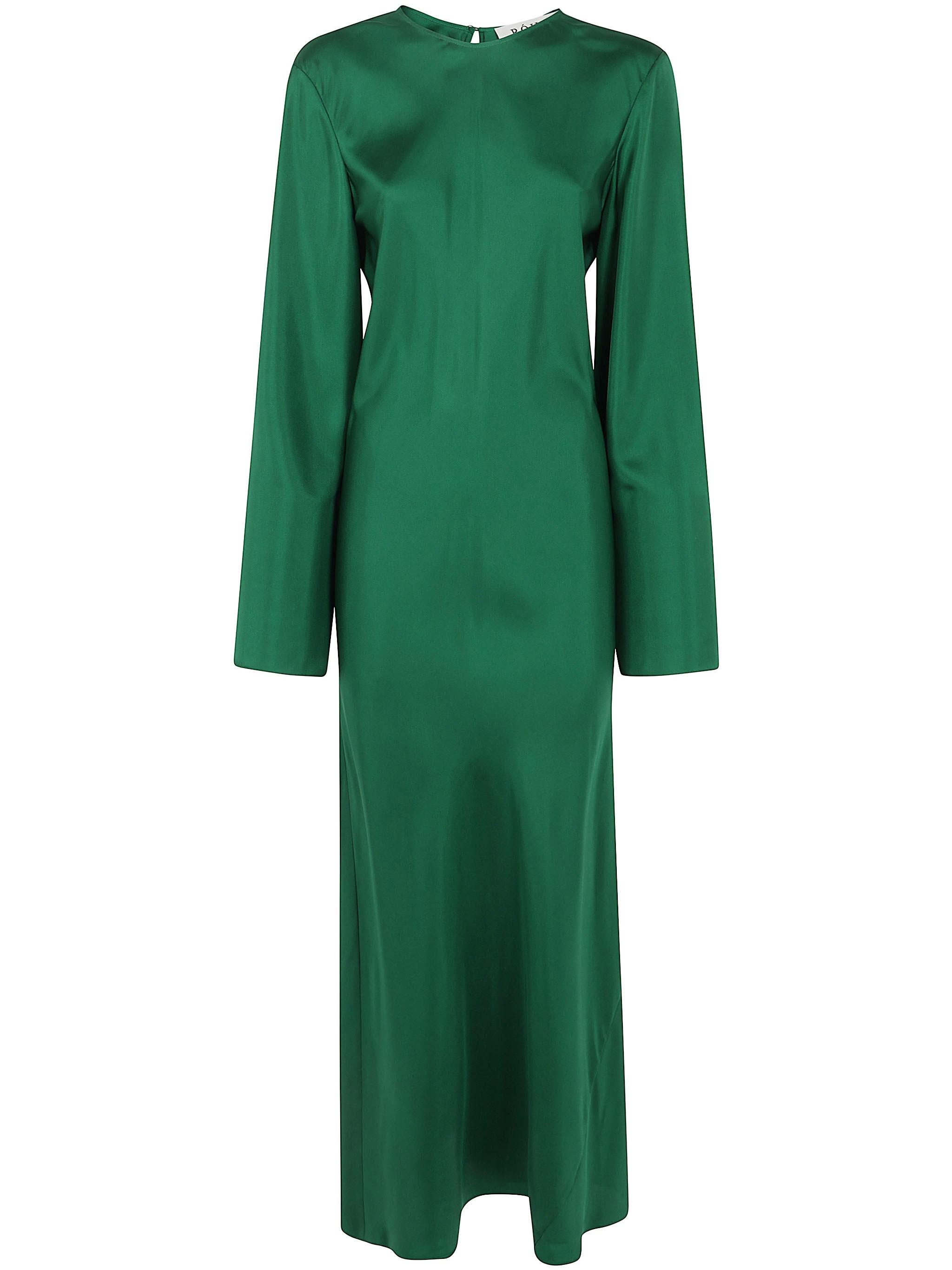 rohe green dress Dresses for Women Off shoulder