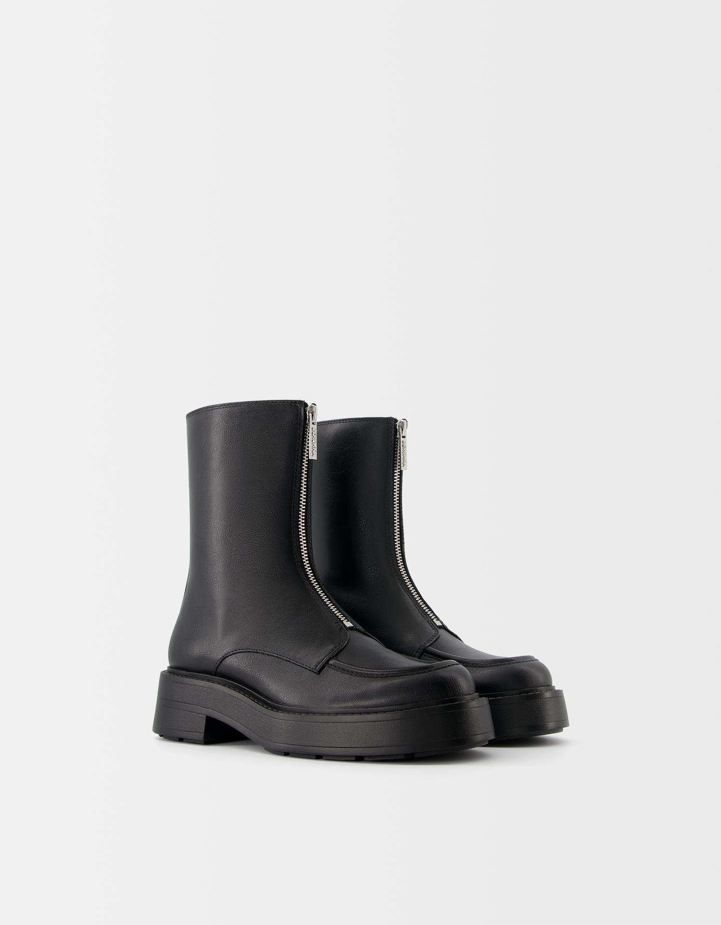 Bershka platform ankle boots deals
