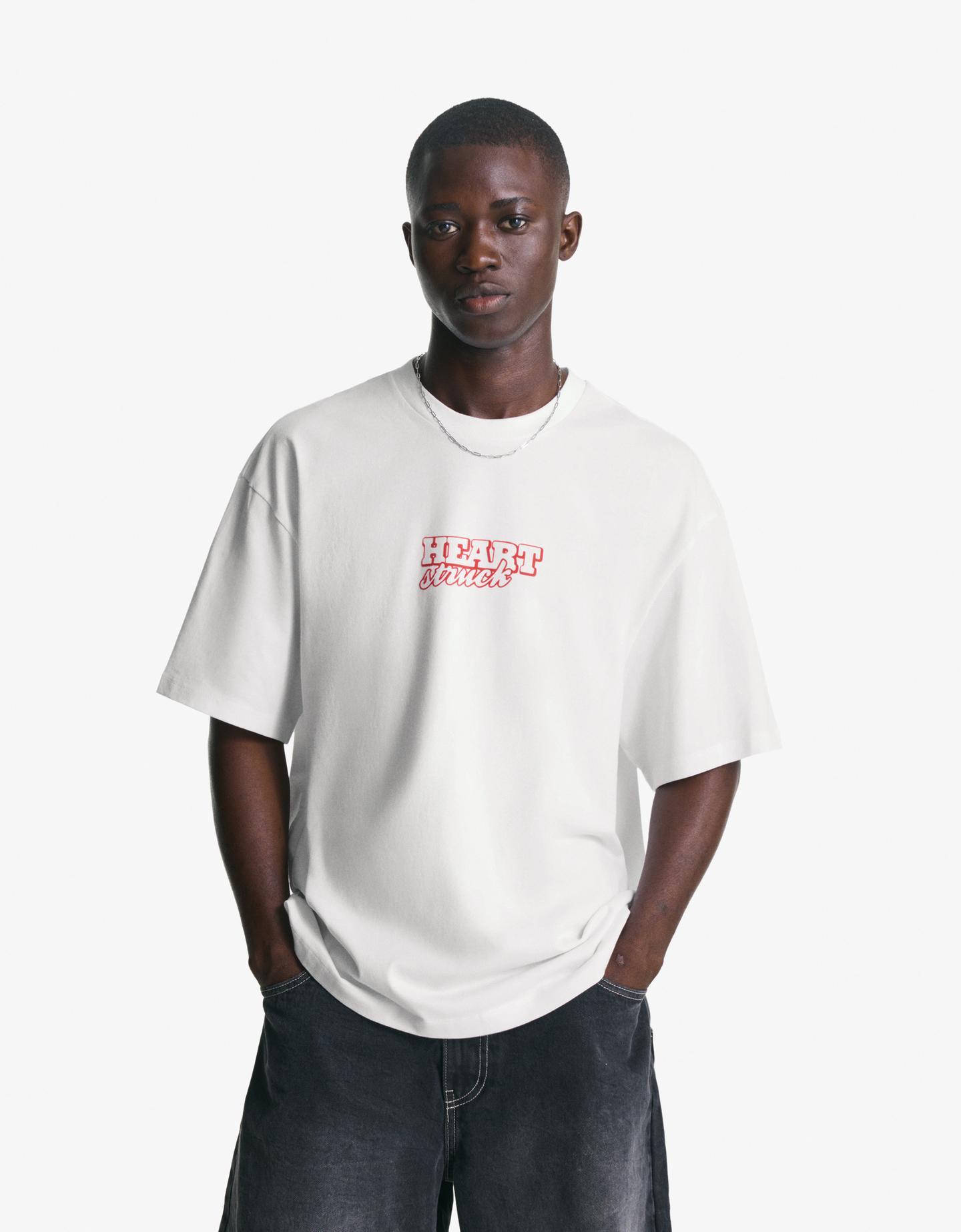 【BERSHKA】SHORT SLEEVE Tシャツ ベルシュカ Bershka Short sleeve t-shirts for Men | Online Sale up to 25