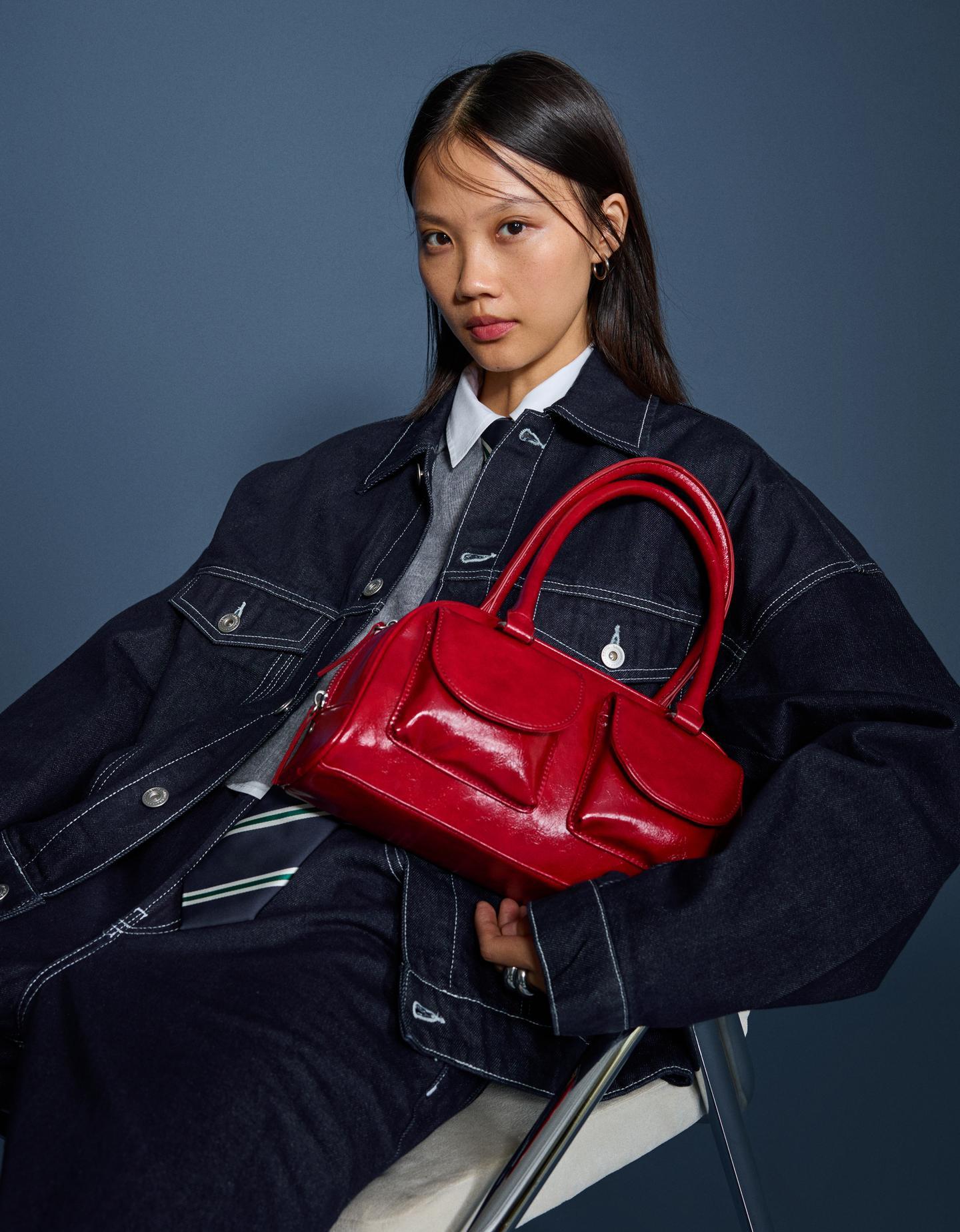 【BERSHKA】スタッズ付きフェイクスエードバッグ 4115/175/600 Bershka Bags for Women | Online Sale up to 54% off | Lyst