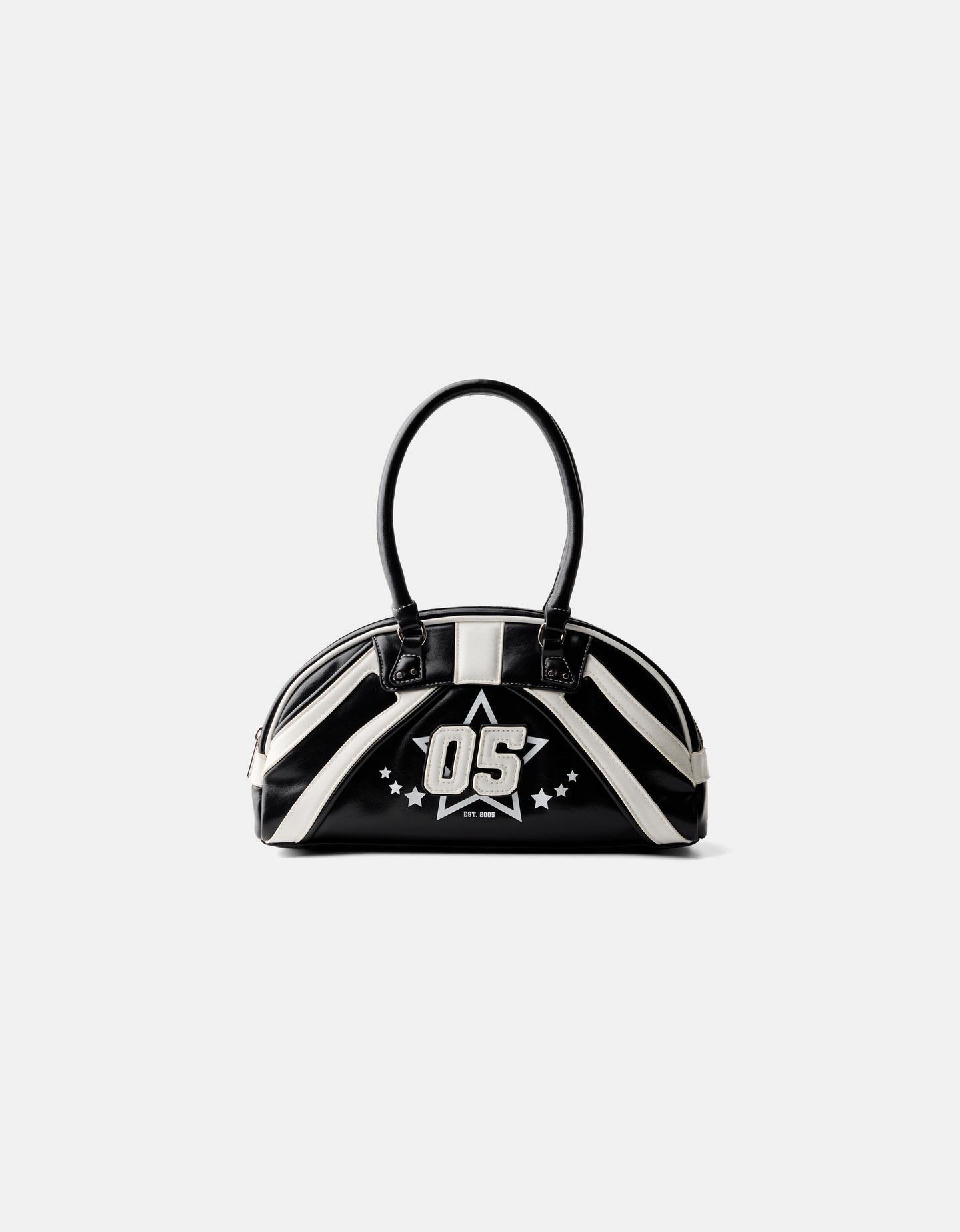 Bershka Sporty Bowling Bag in White Lyst