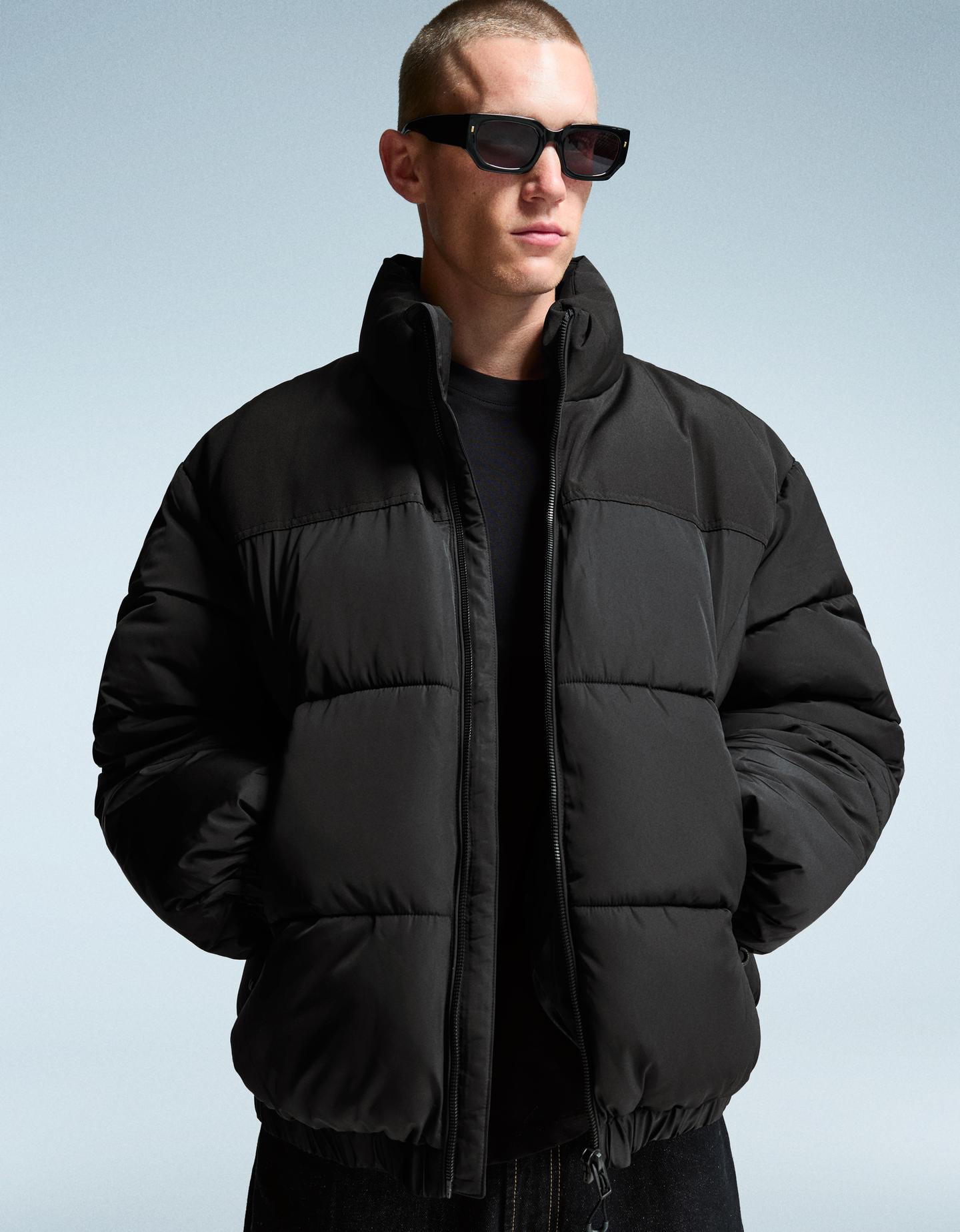 Puffer Jacke Bershka Wendejacke Bershka TECHNICAL PUFFER