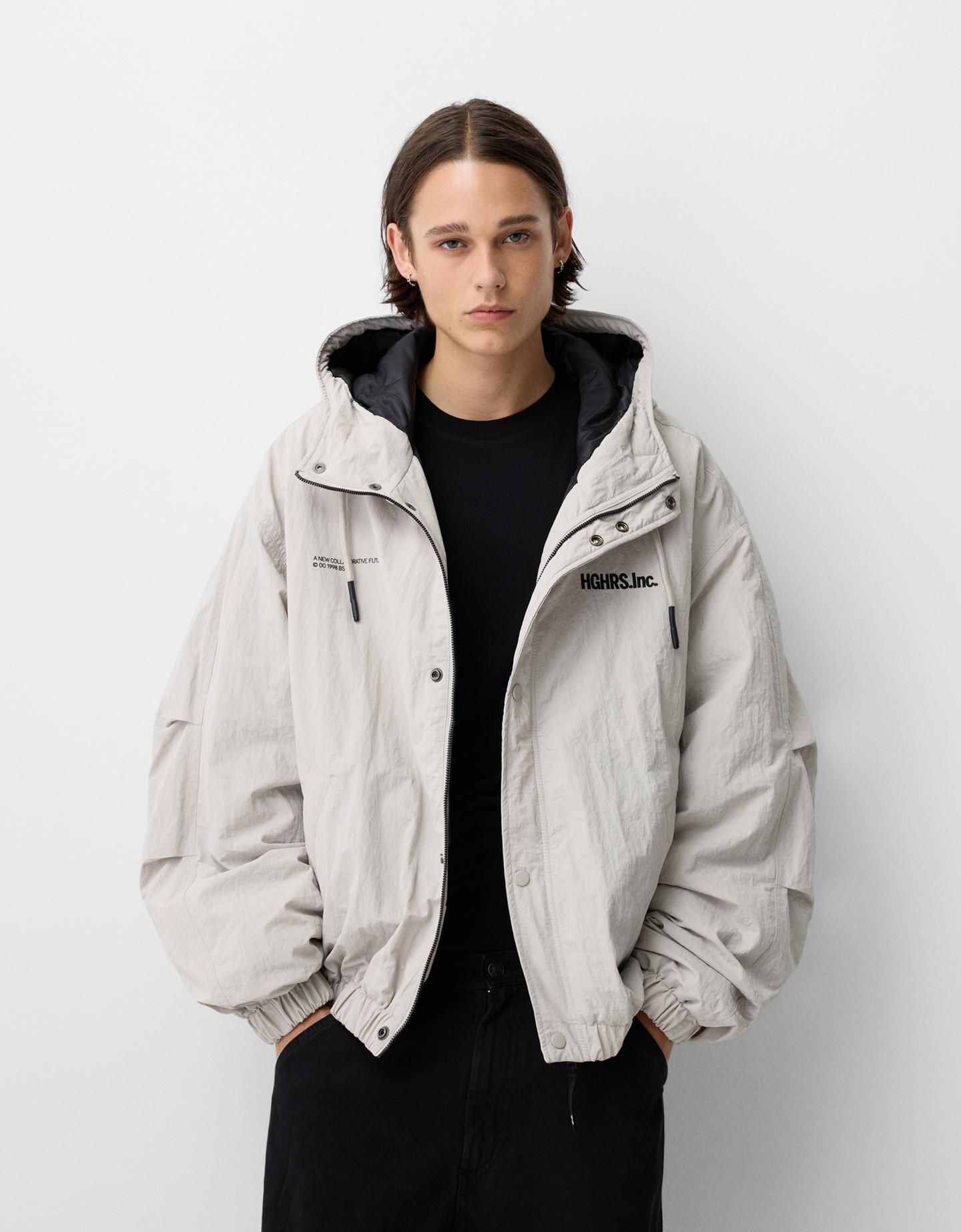 Bershka quilted jacket best sale