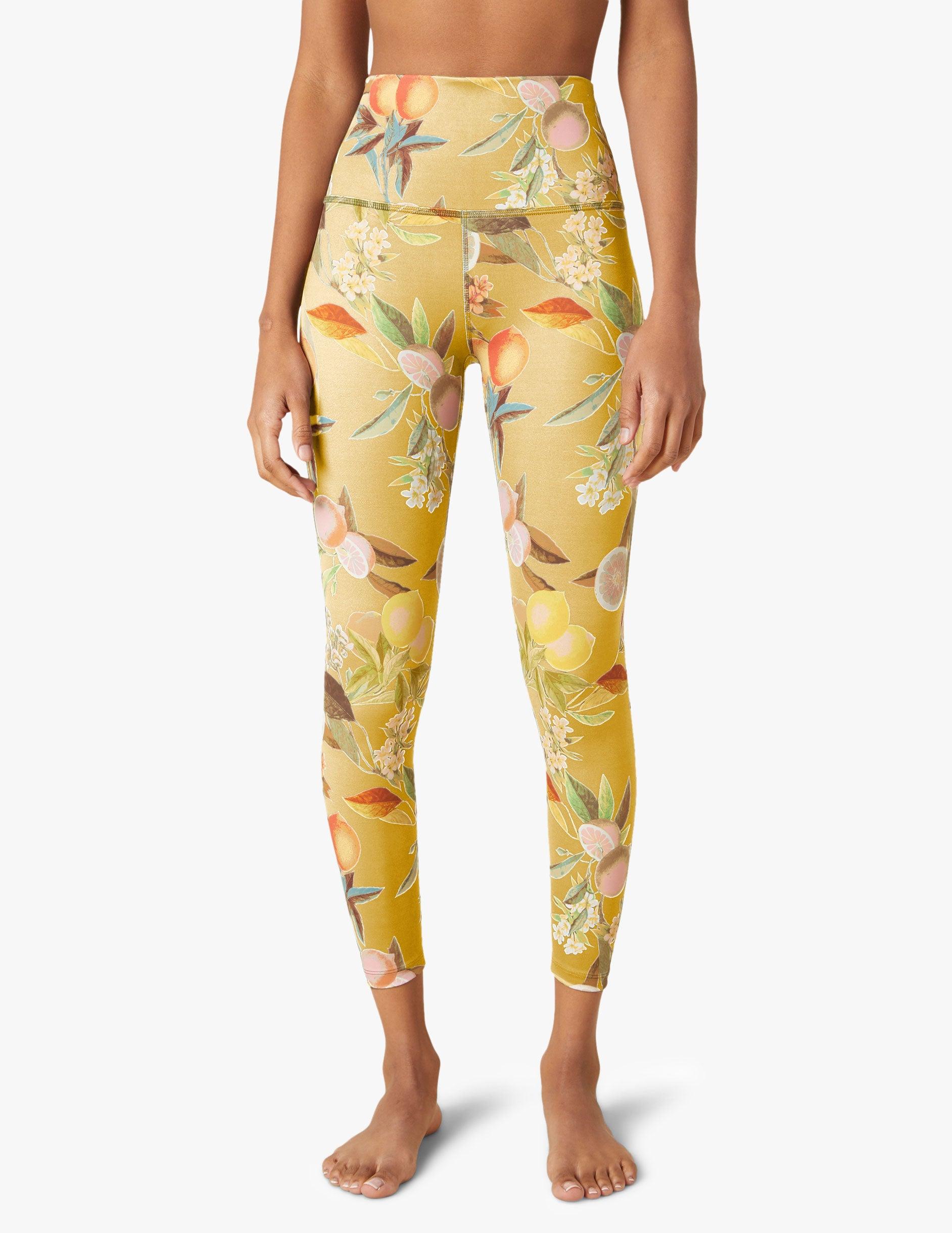 Beyond Yoga Lux Leafy Citrus High 