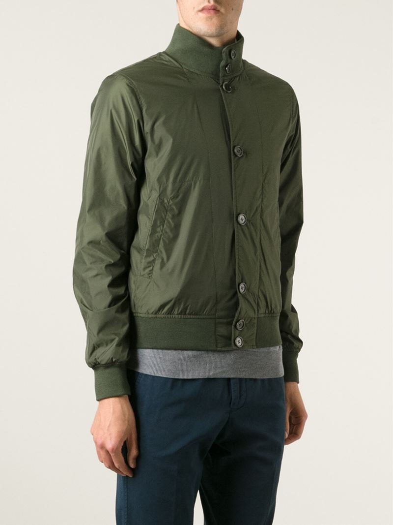 bomber jacket stand up collar