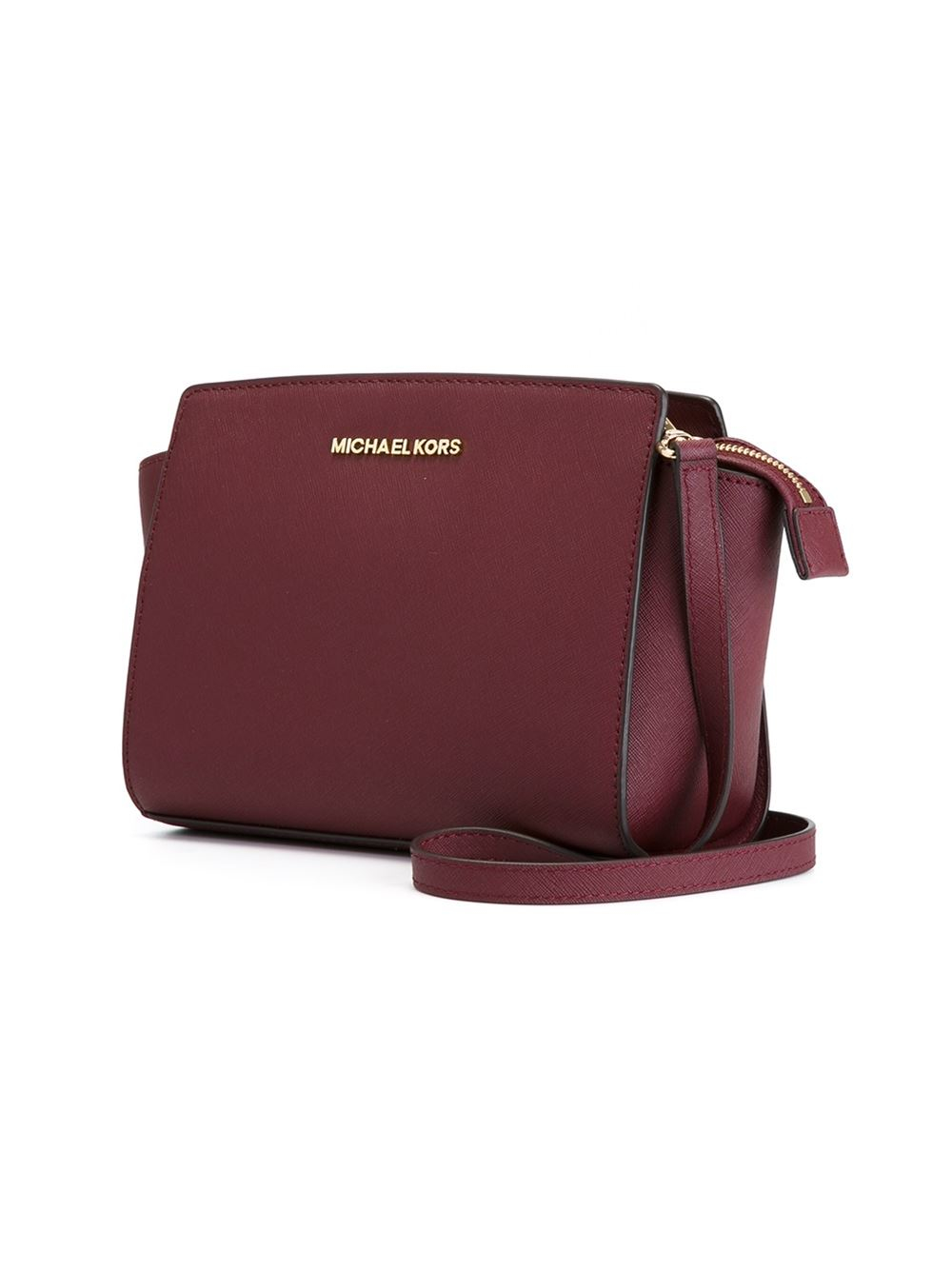 Michael Kors Extra Small Leather Crossbody Bag Purse Messenger Handbag Pink