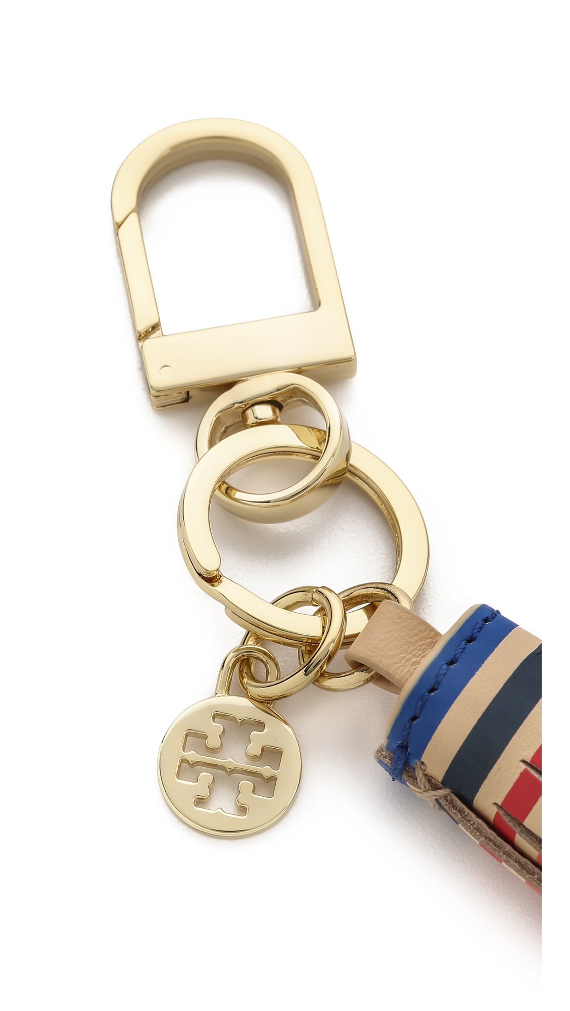 Tory Burch Multi Color Tassel Key Chain Vachetta Multi Lyst