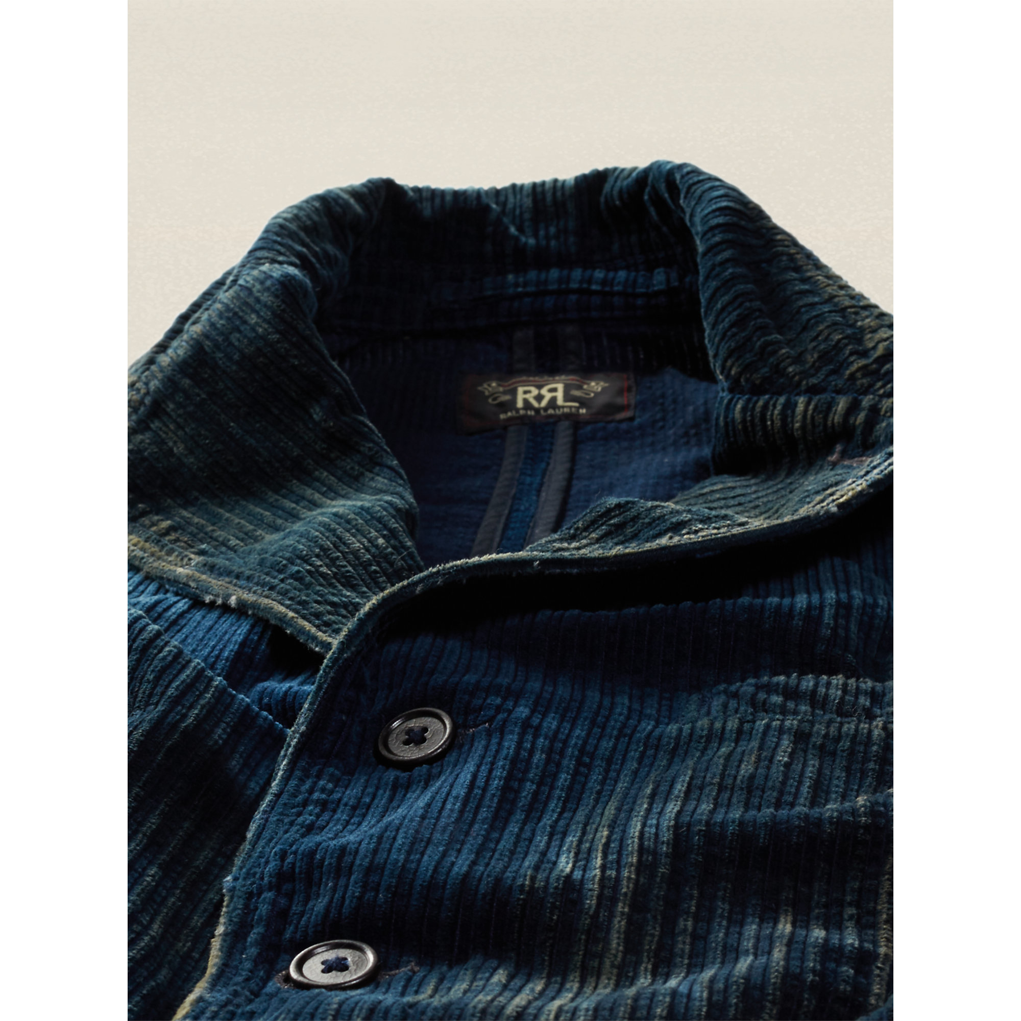 rrl indigo corduroy sport coat