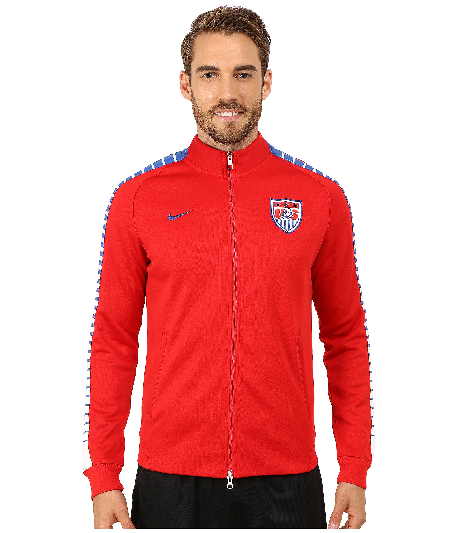 sin Permanecer Acelerar Nike N98 Usa Authentic Track Jacket in Red for Men | Lyst