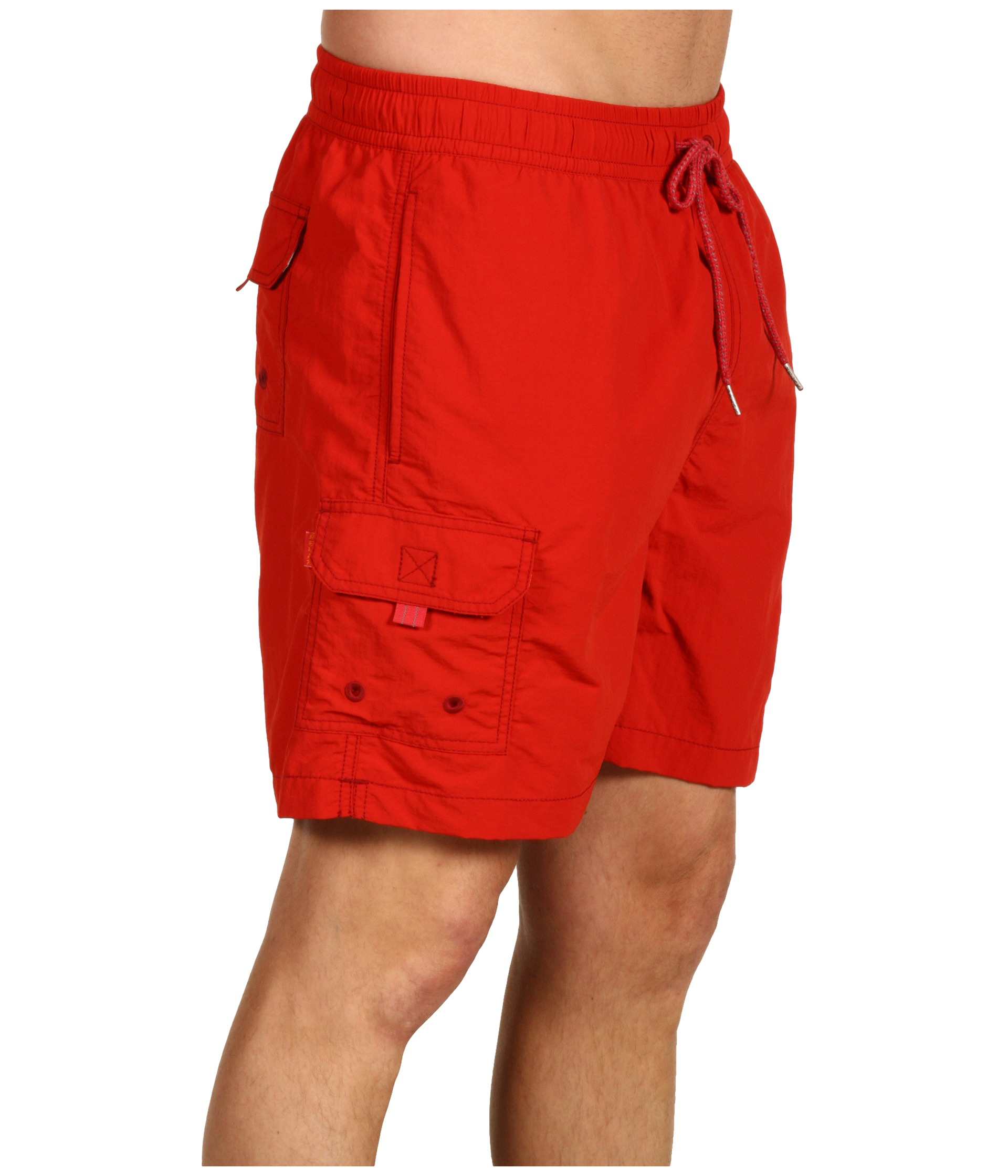 Tommy Bahama | Red Happy Go Cargo Swim Trunk for Men | Lyst