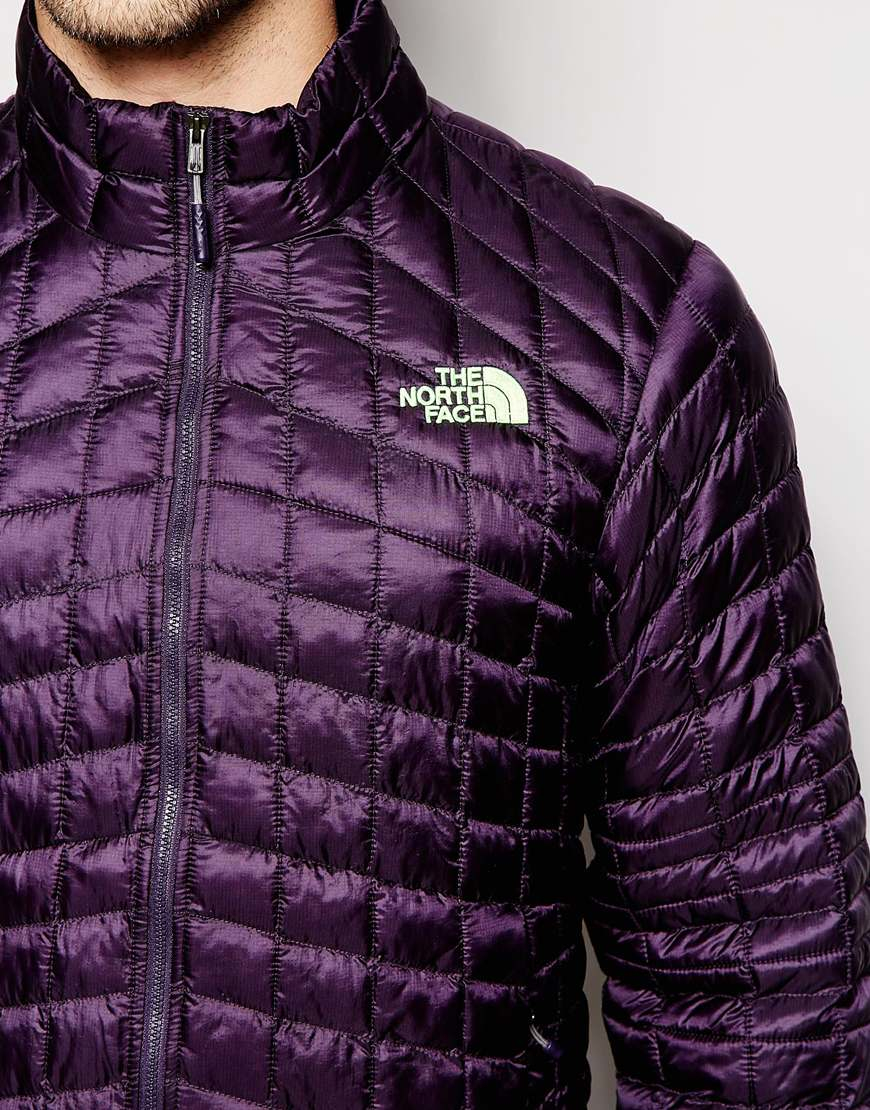 The North Face Thermoball Jacket in Purple for Men - Lyst