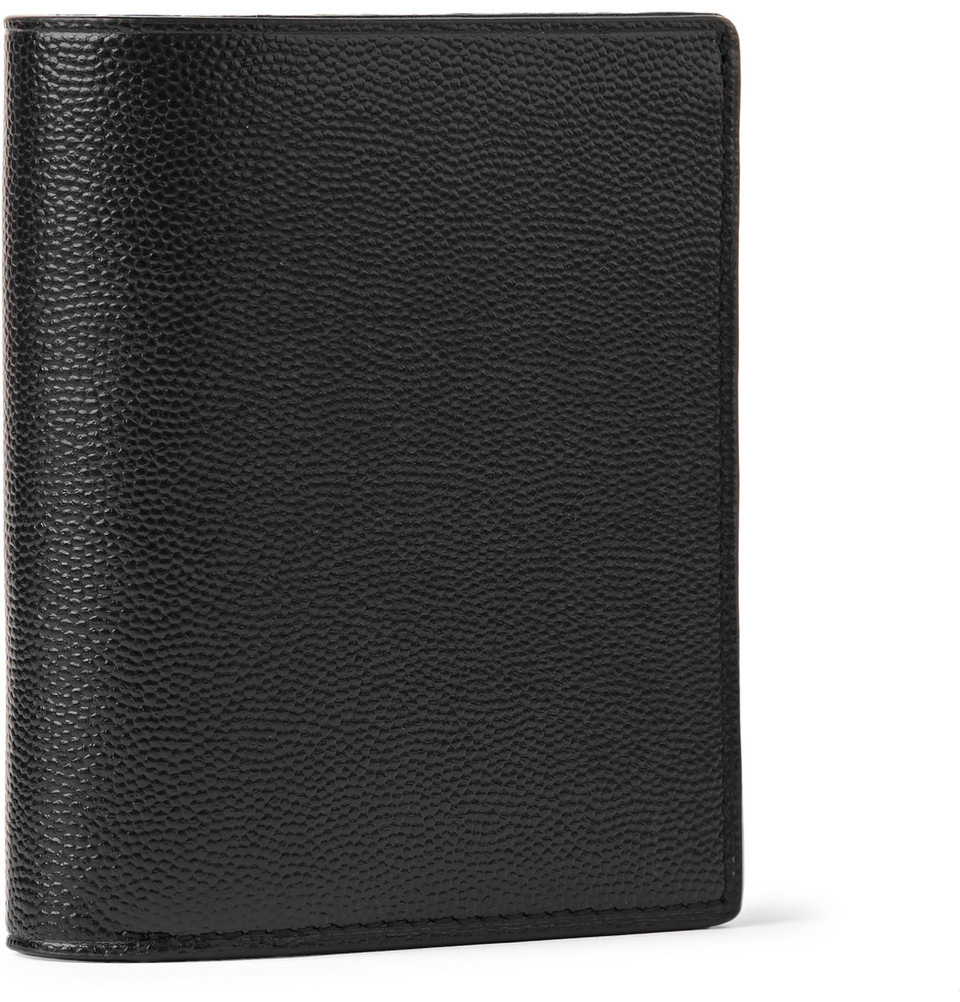 Want Les Essentiels De La Vie Bradley Textured Leather Billfold Wallet In Black For Men Lyst
