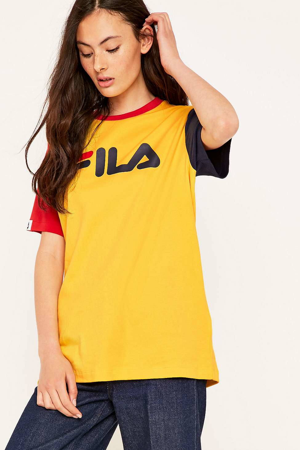 fila shirt yellow