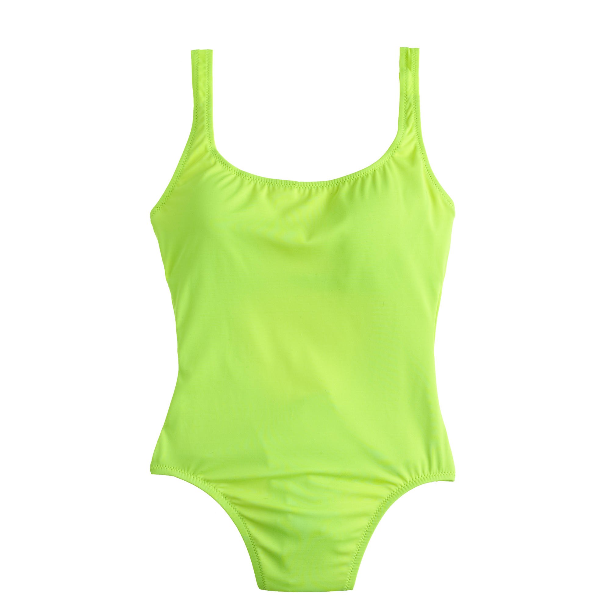 Cutout one-piece full-coverage swimsuit with buttons